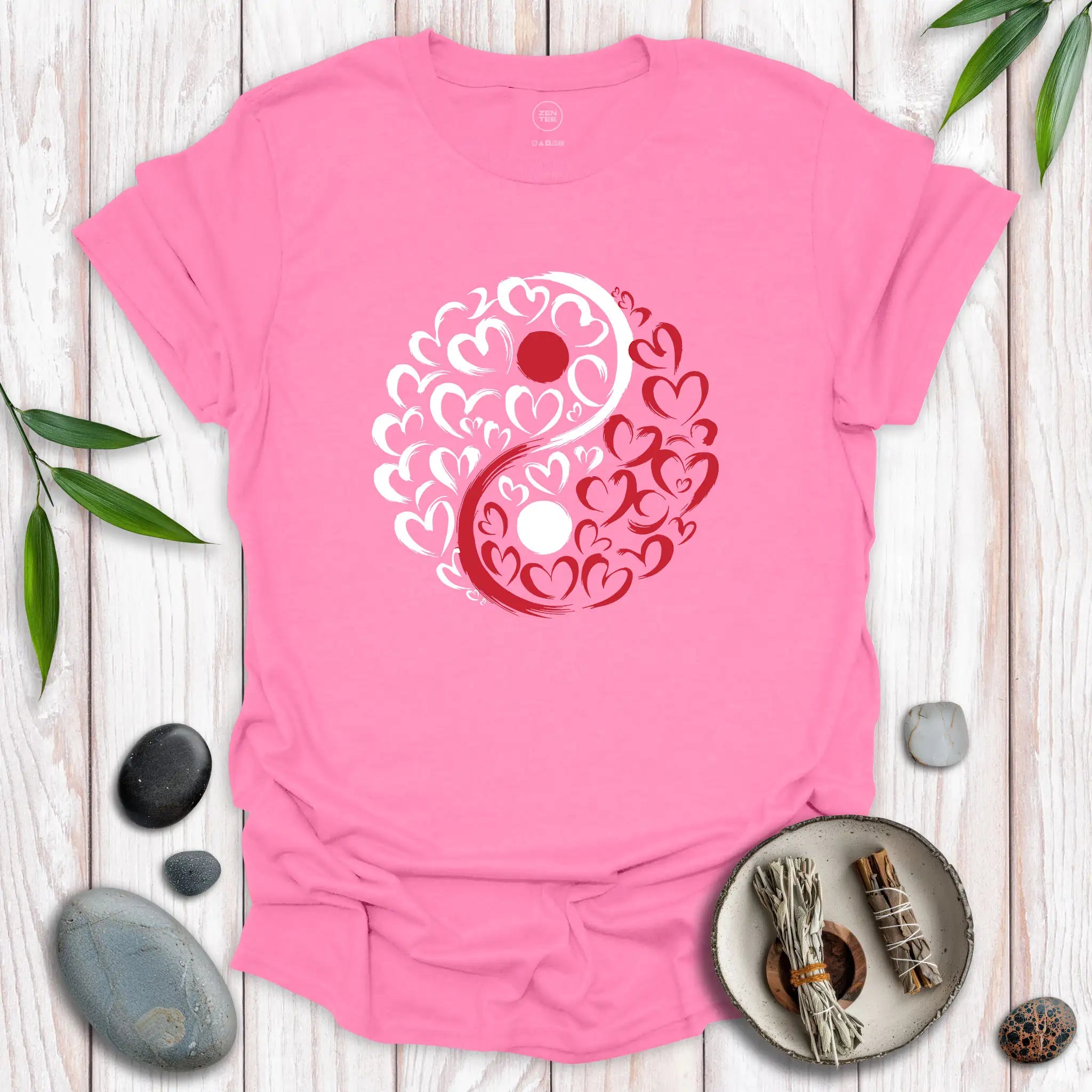 Heart Yin Yang T-Shirt