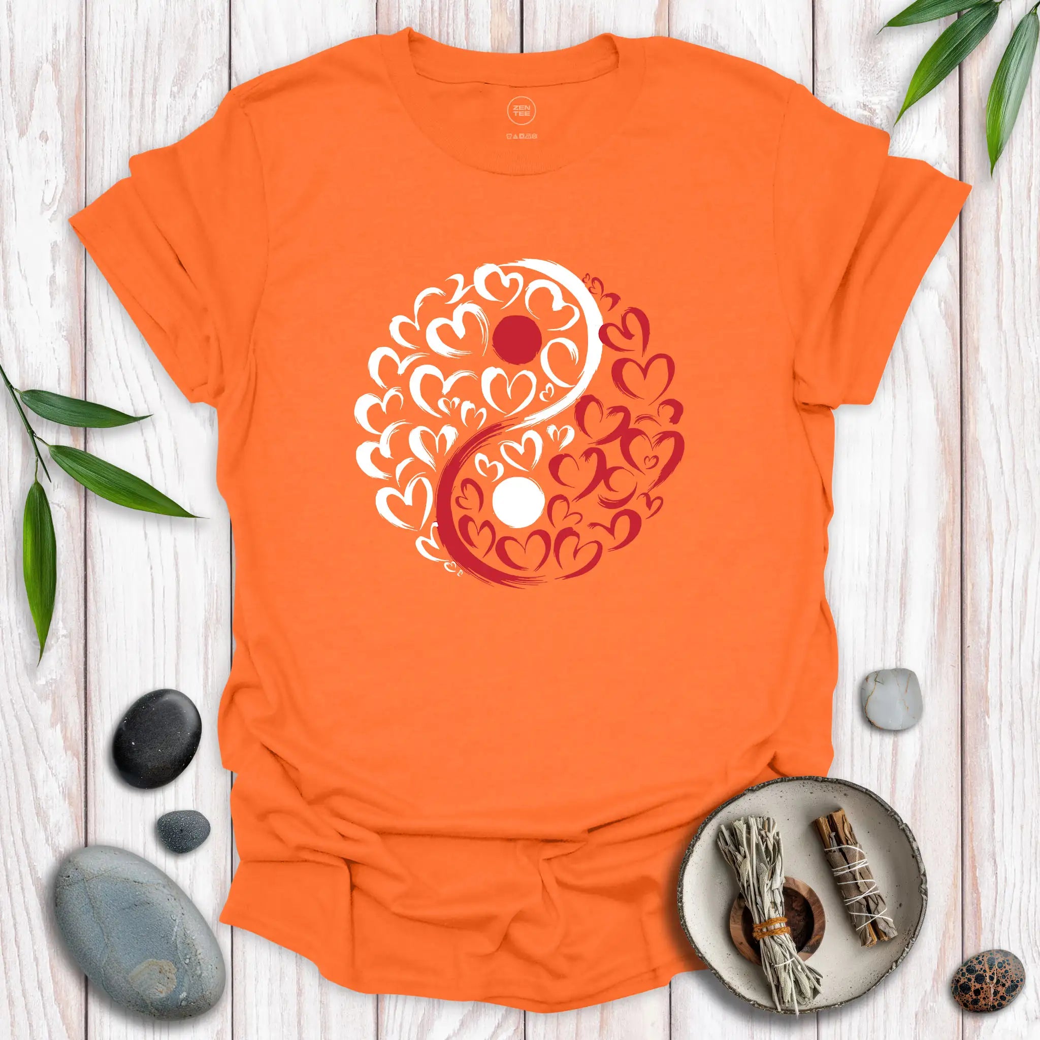 Heart Yin Yang T-Shirt