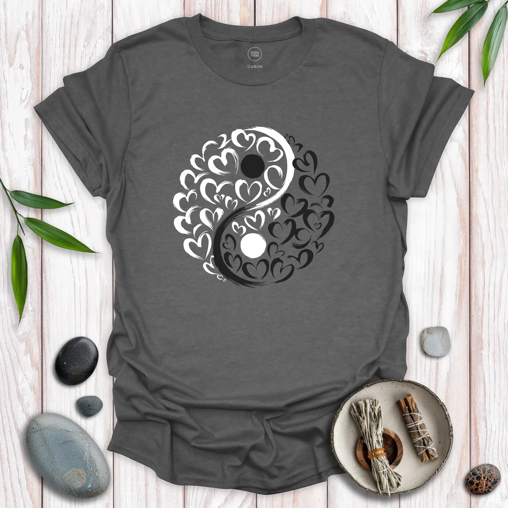 Heart Yin Yang T-Shirt