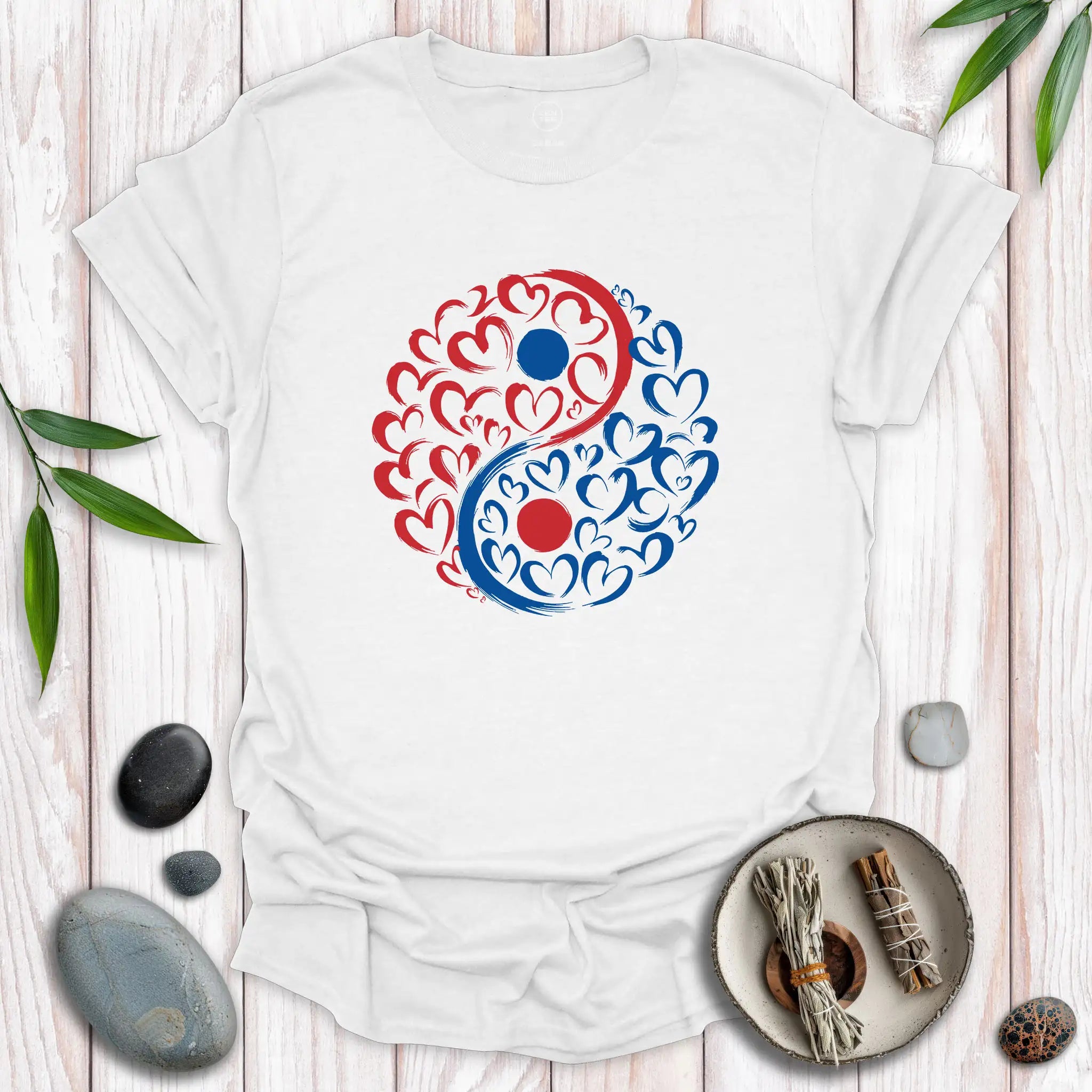 Heart Yin Yang T-Shirt