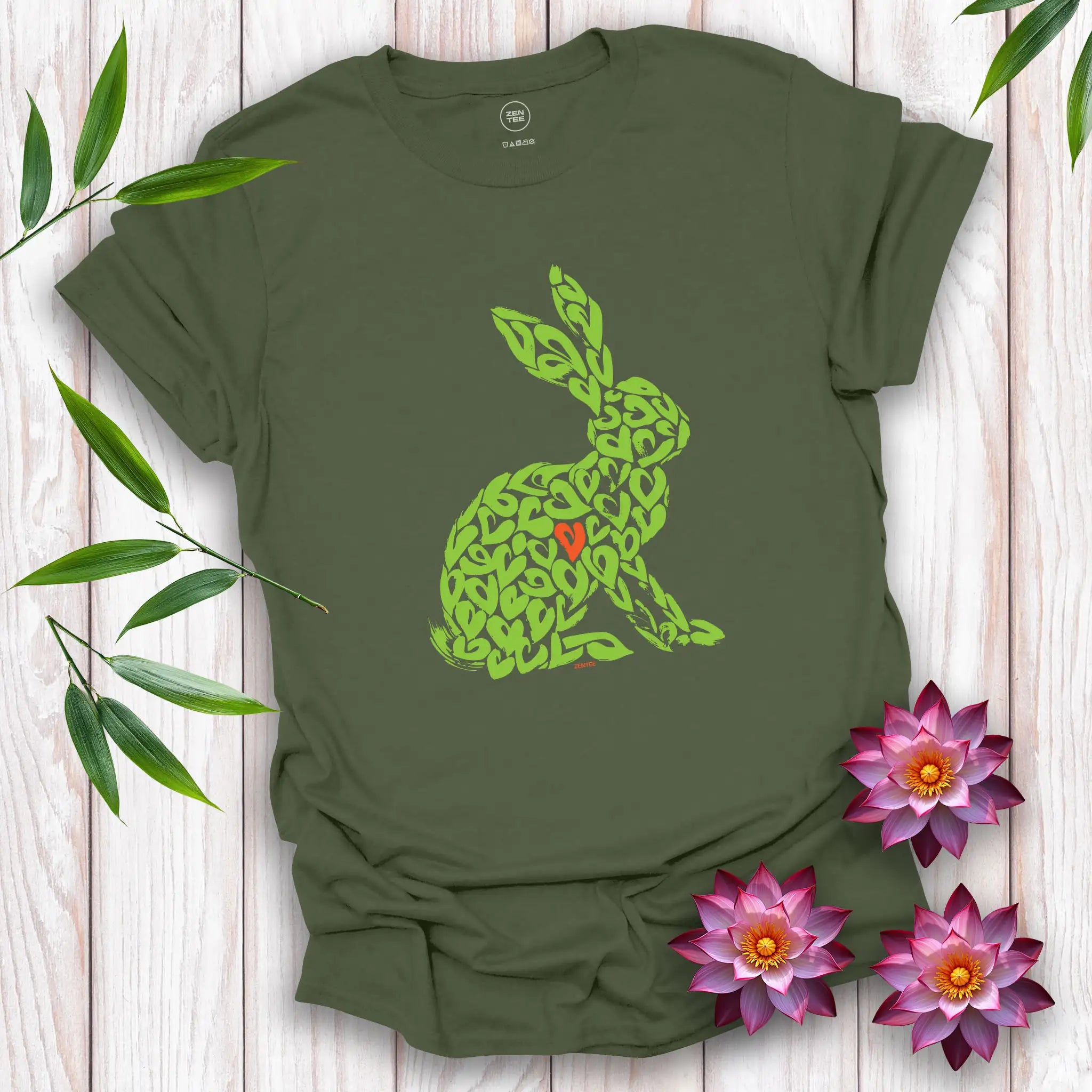 Spirit Hare and Heart T-Shirt