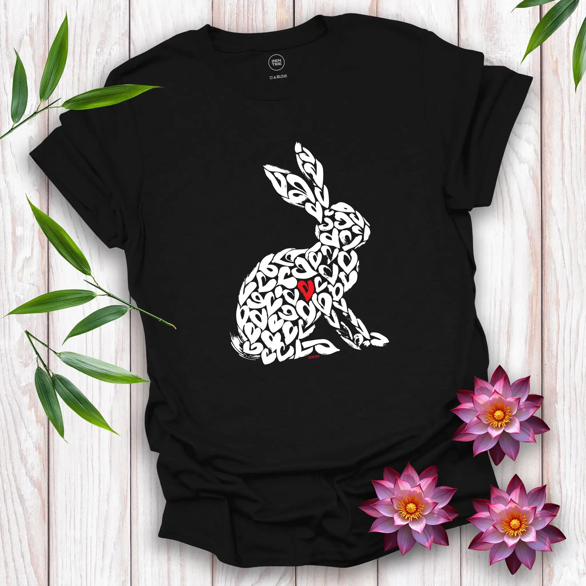 Spirit Hare and Heart T-Shirt