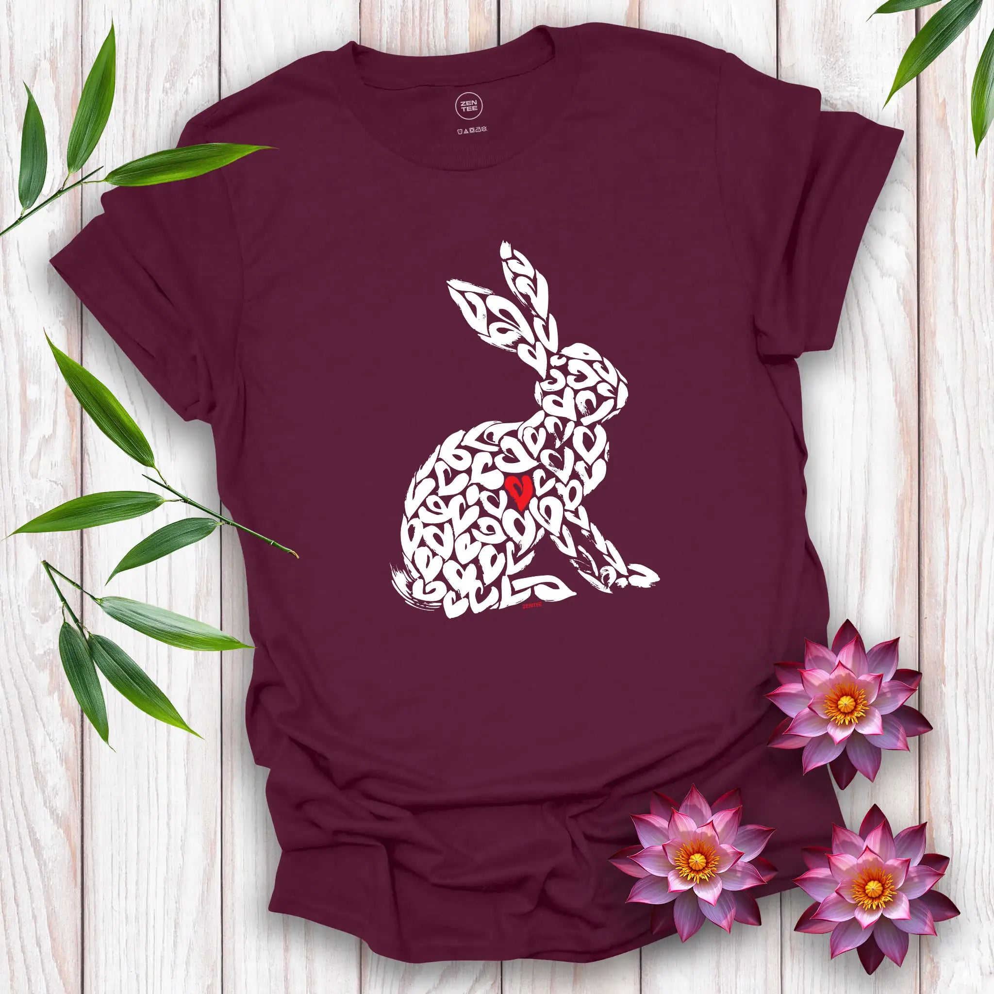 Spirit Hare and Heart T-Shirt