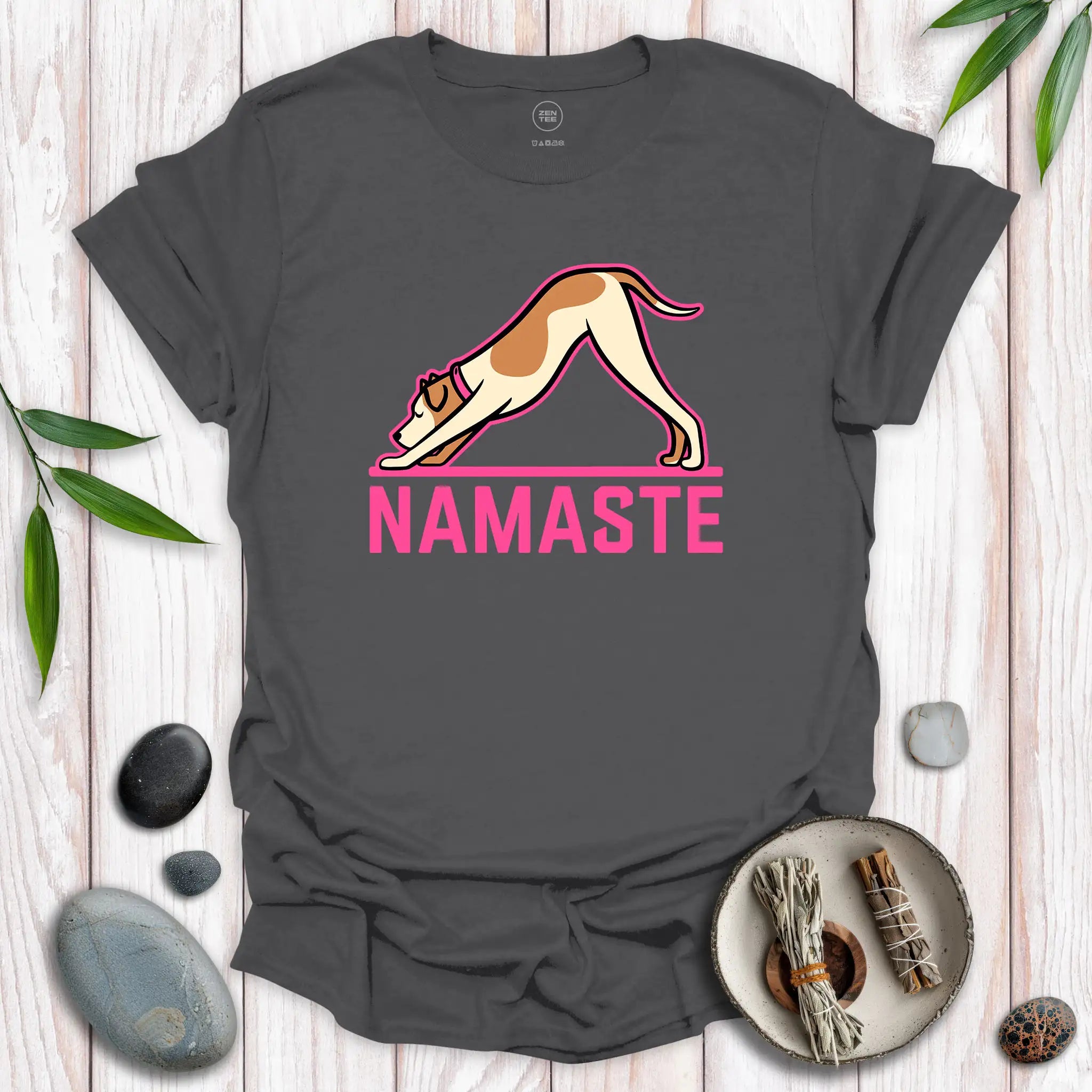 Namaste Dog T-Shirt