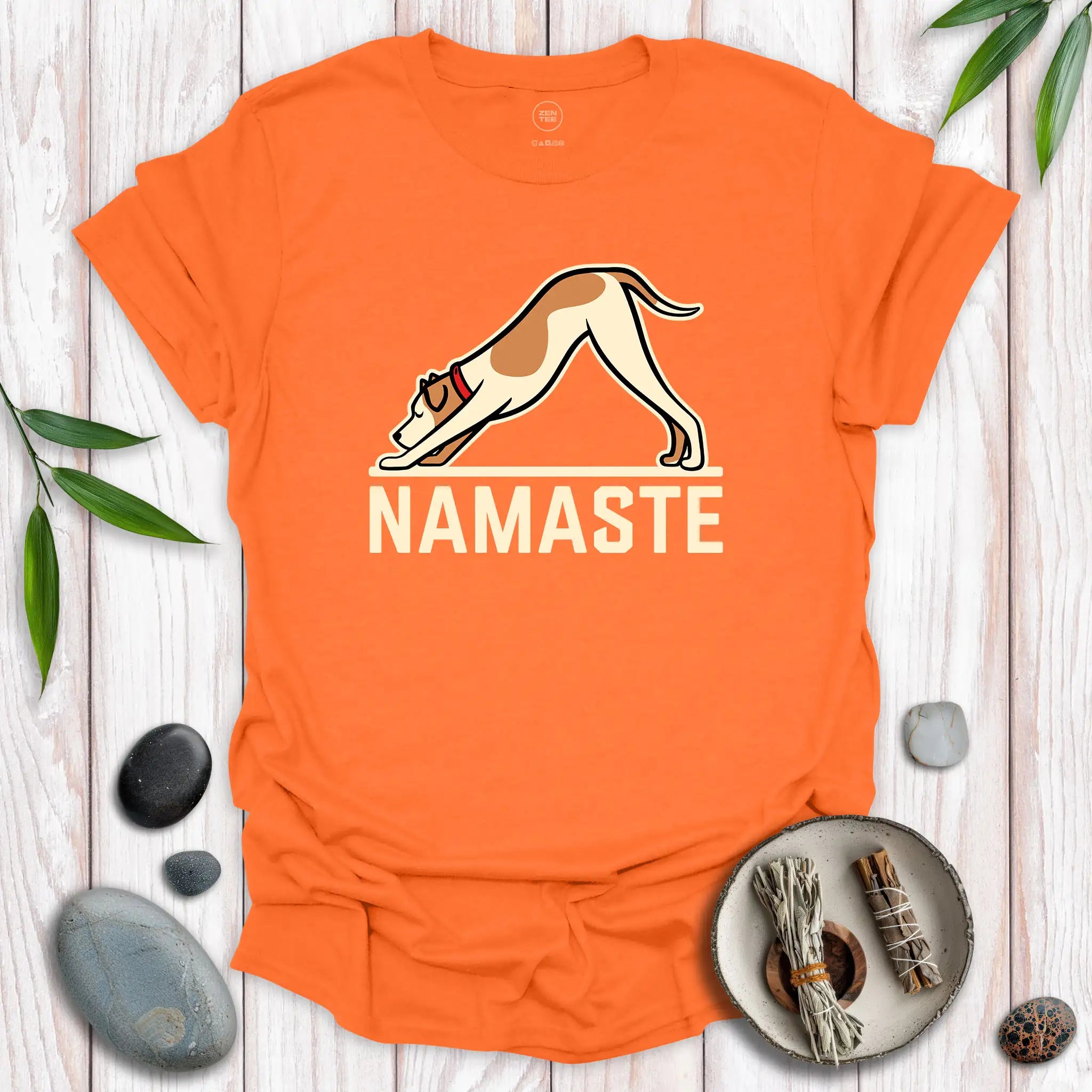 Namaste Dog T-Shirt