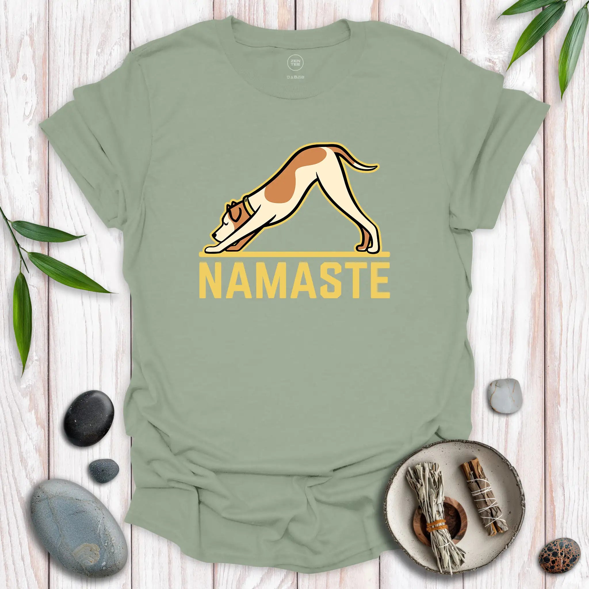 Namaste Dog T-Shirt