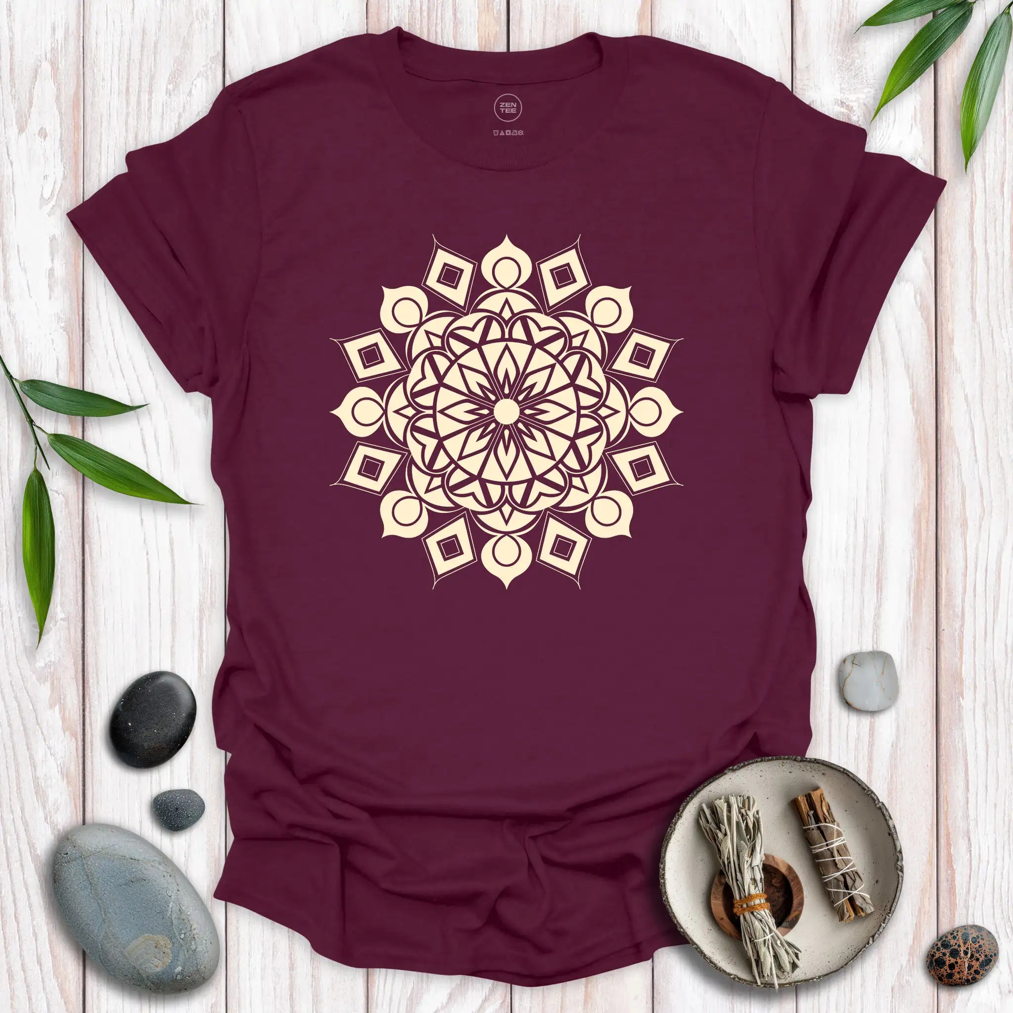 Radiant Mandala Serenity T-Shirt