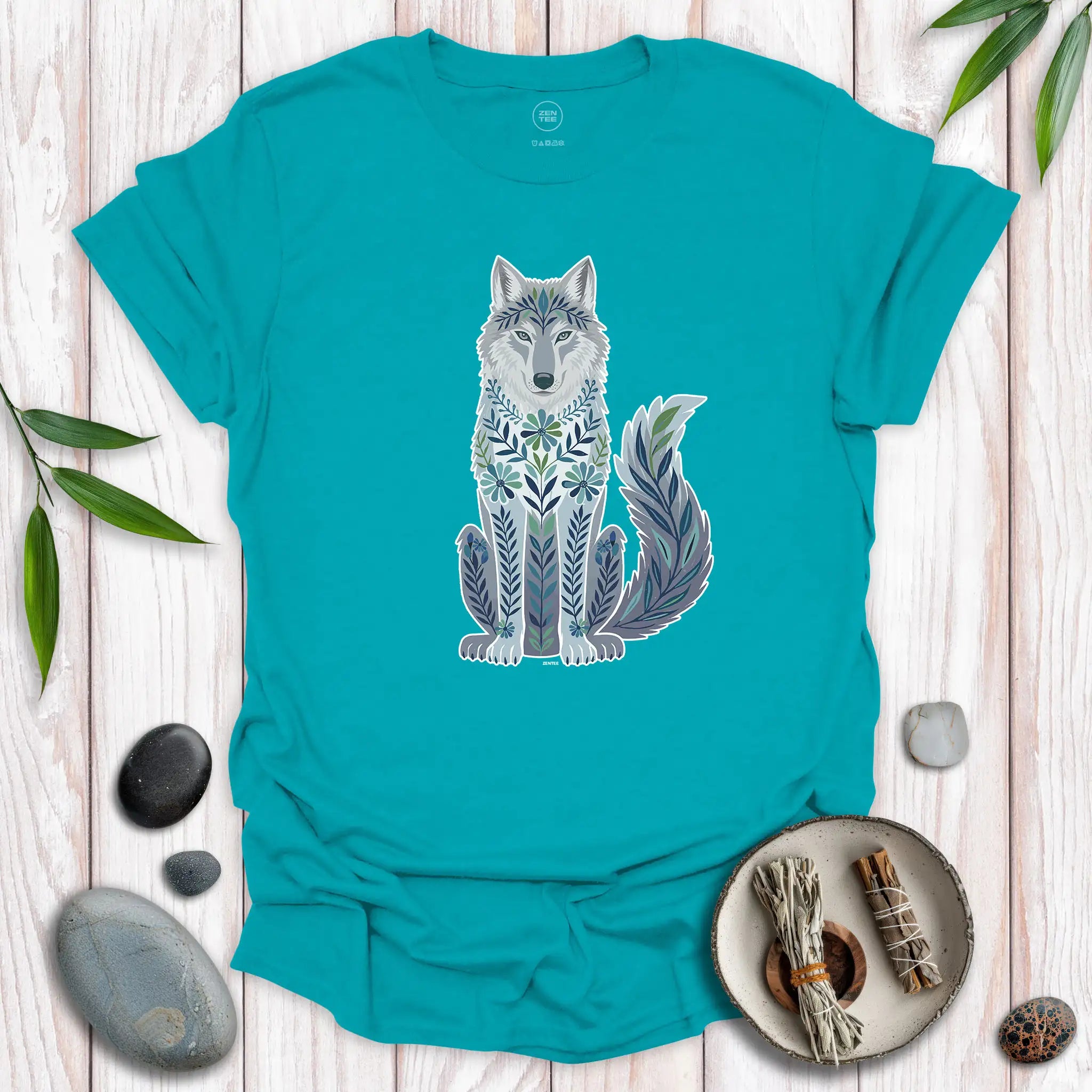 Sitting Wolf Spirit T-Shirt
