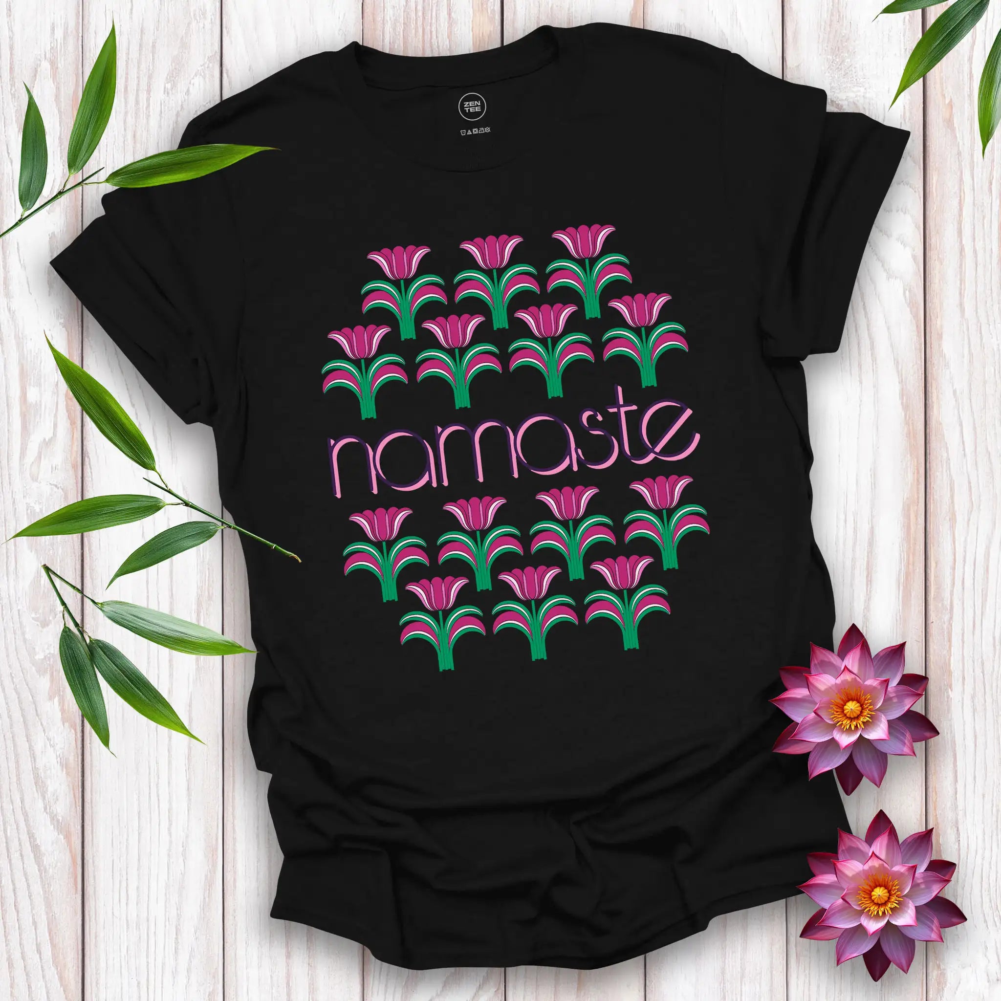 70s Tulip Namaste T-Shirt