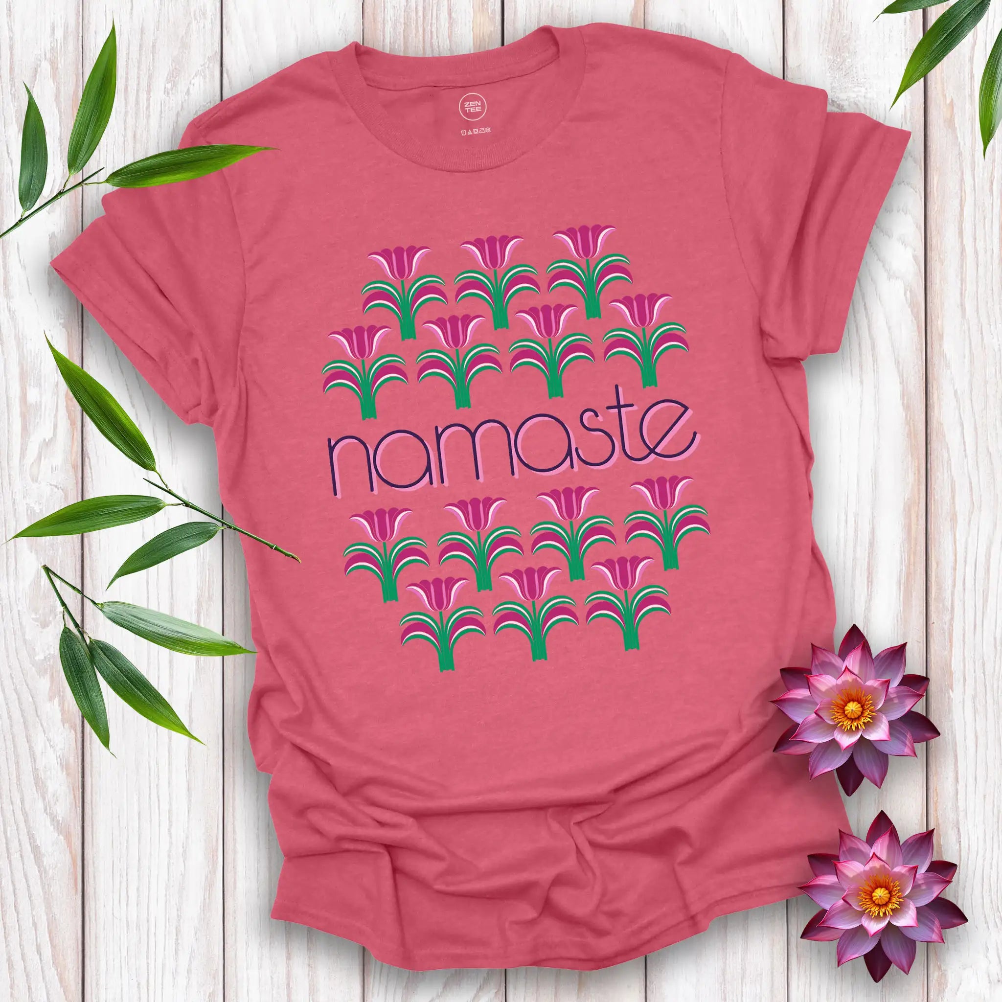 70s Tulip Namaste T-Shirt