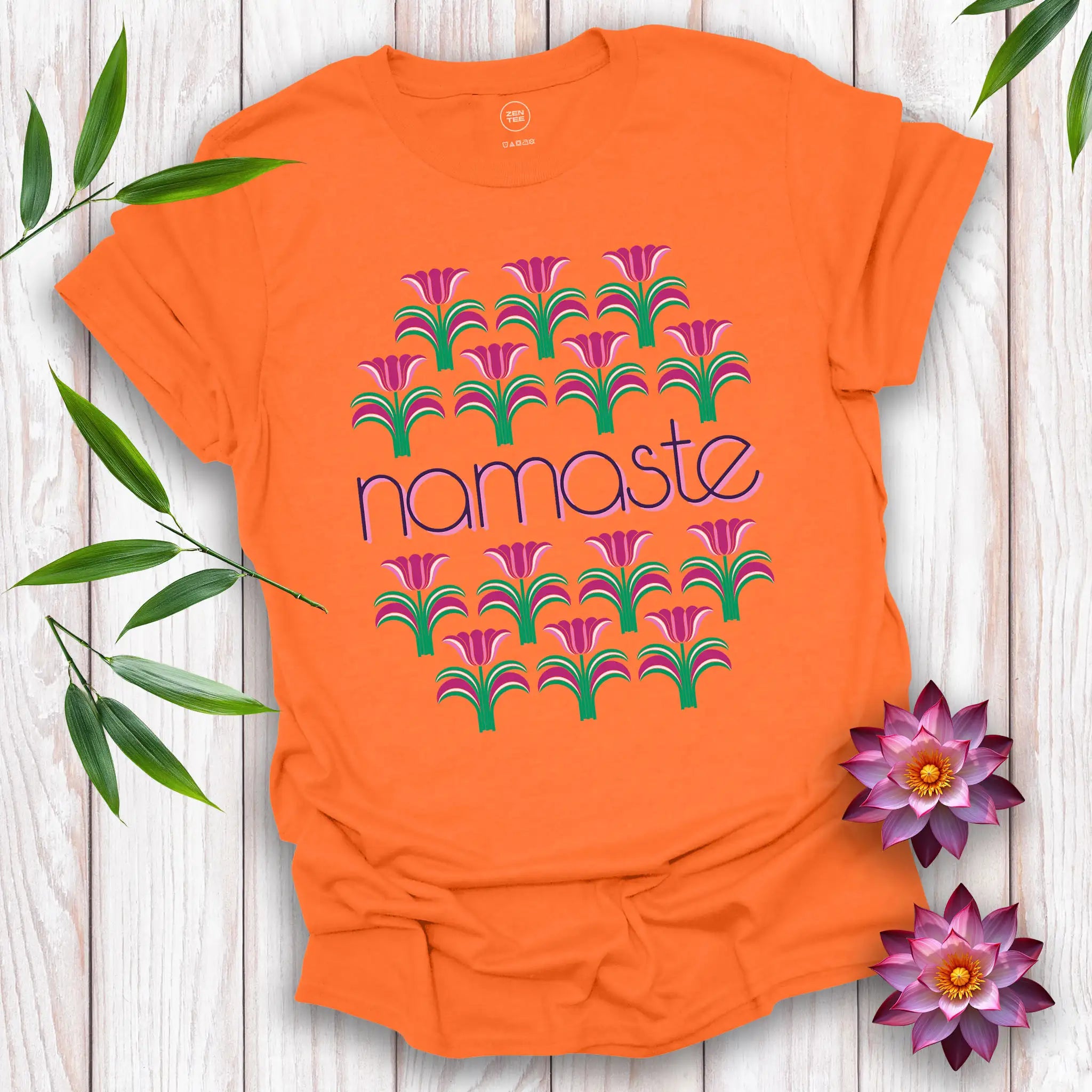 70s Tulip Namaste T-Shirt