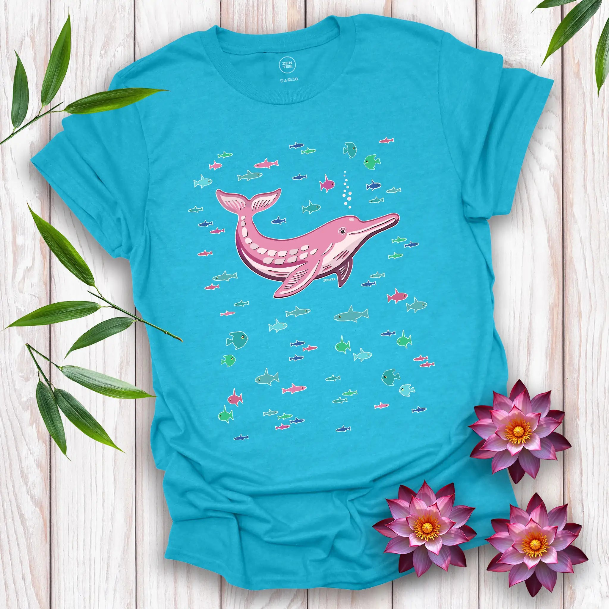 Amazon Spirits: Pink River Dolphin T-Shirt
