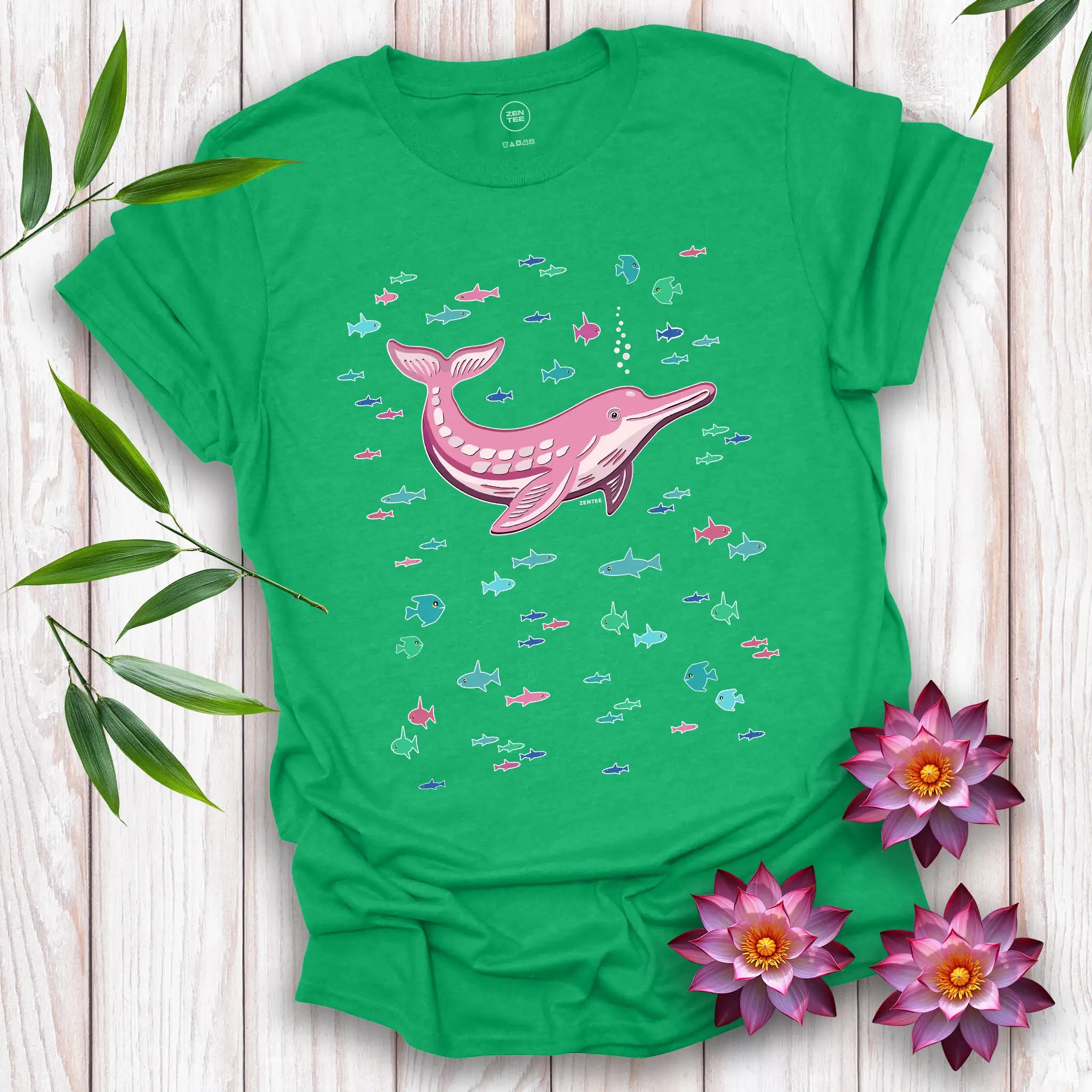 Amazon Spirits: Pink River Dolphin T-Shirt