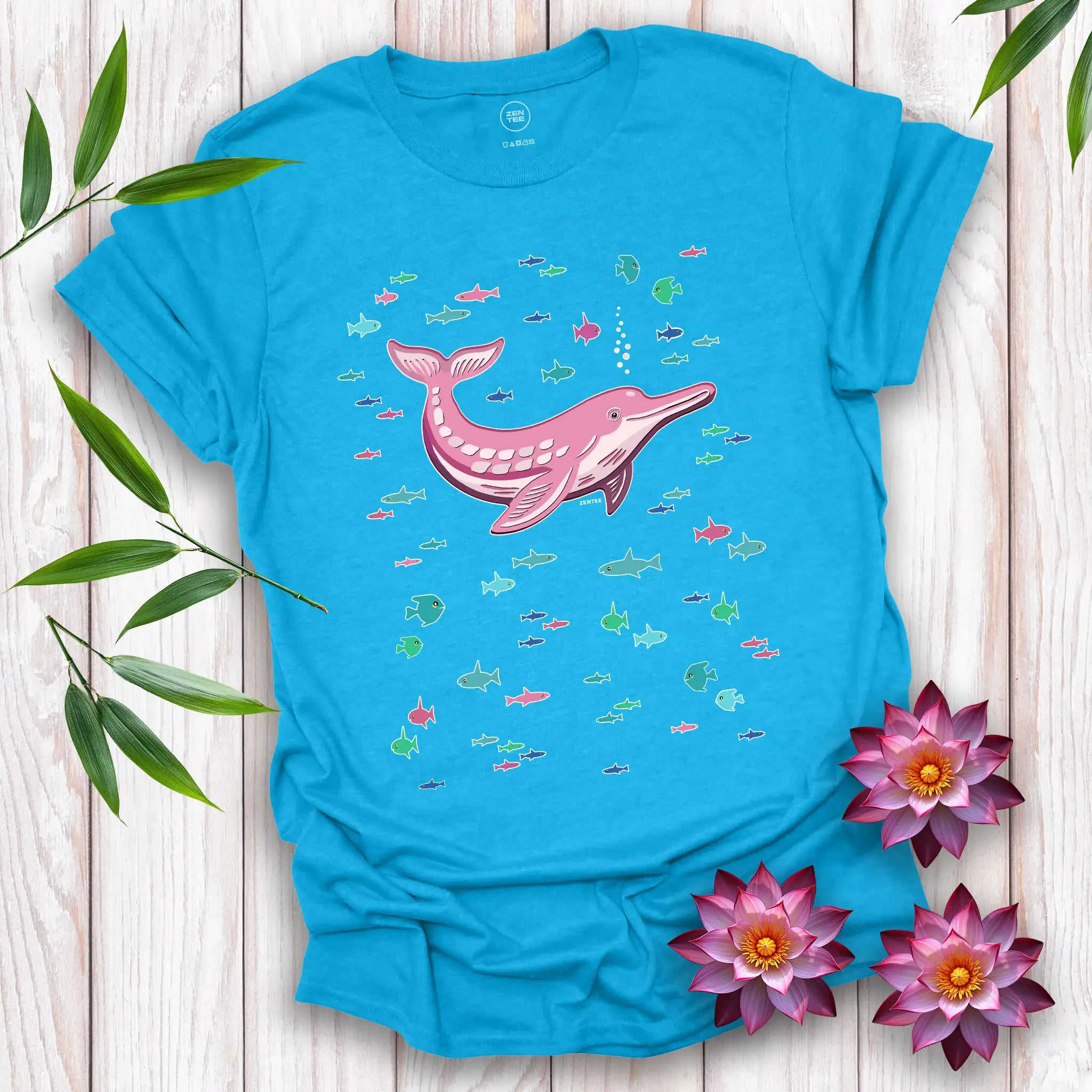 Amazon Spirits: Pink River Dolphin T-Shirt