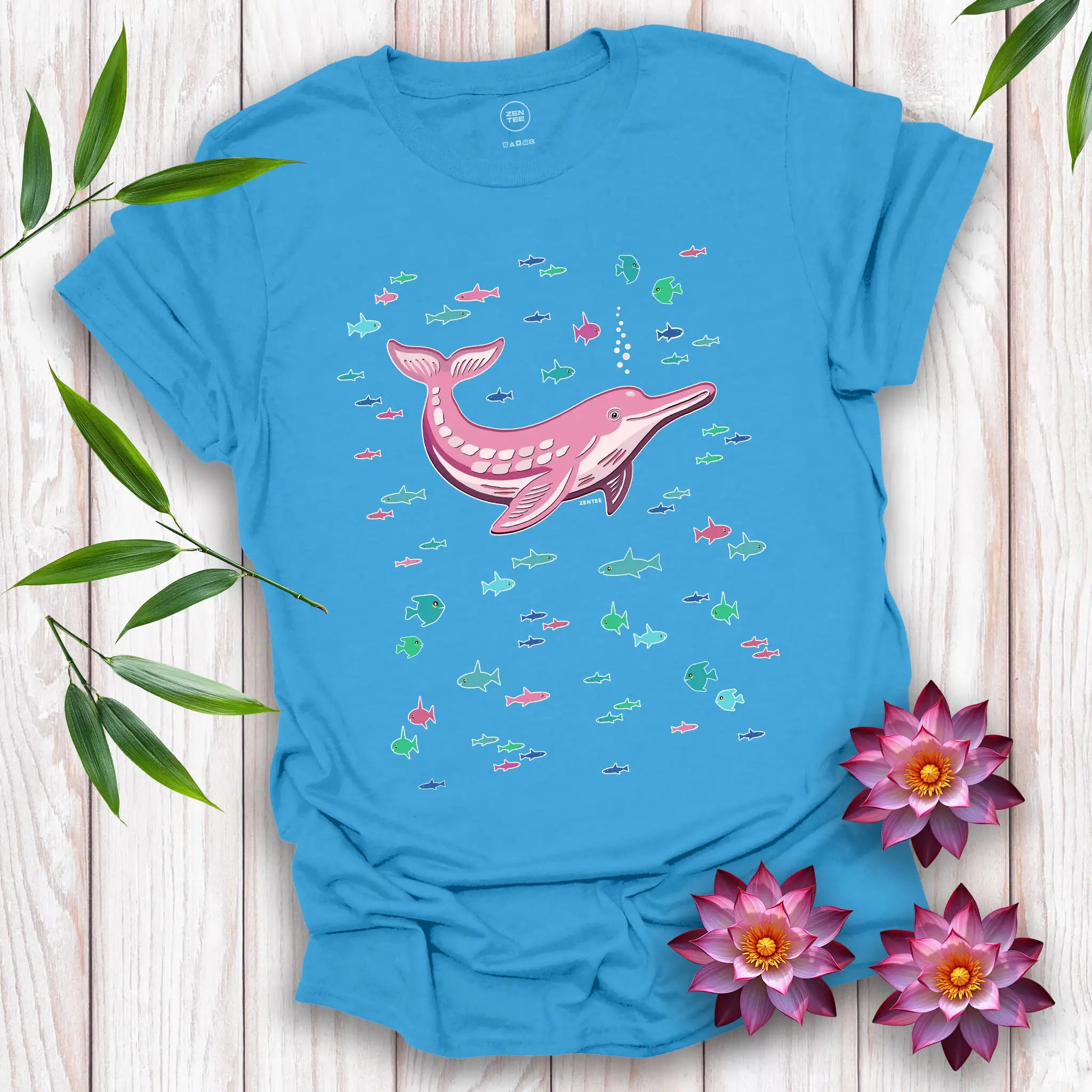 Amazon Spirits: Pink River Dolphin T-Shirt