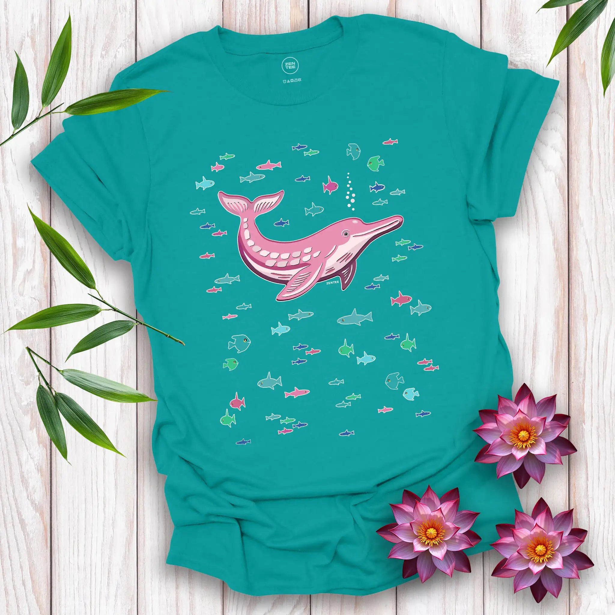 Amazon Spirits: Pink River Dolphin T-Shirt