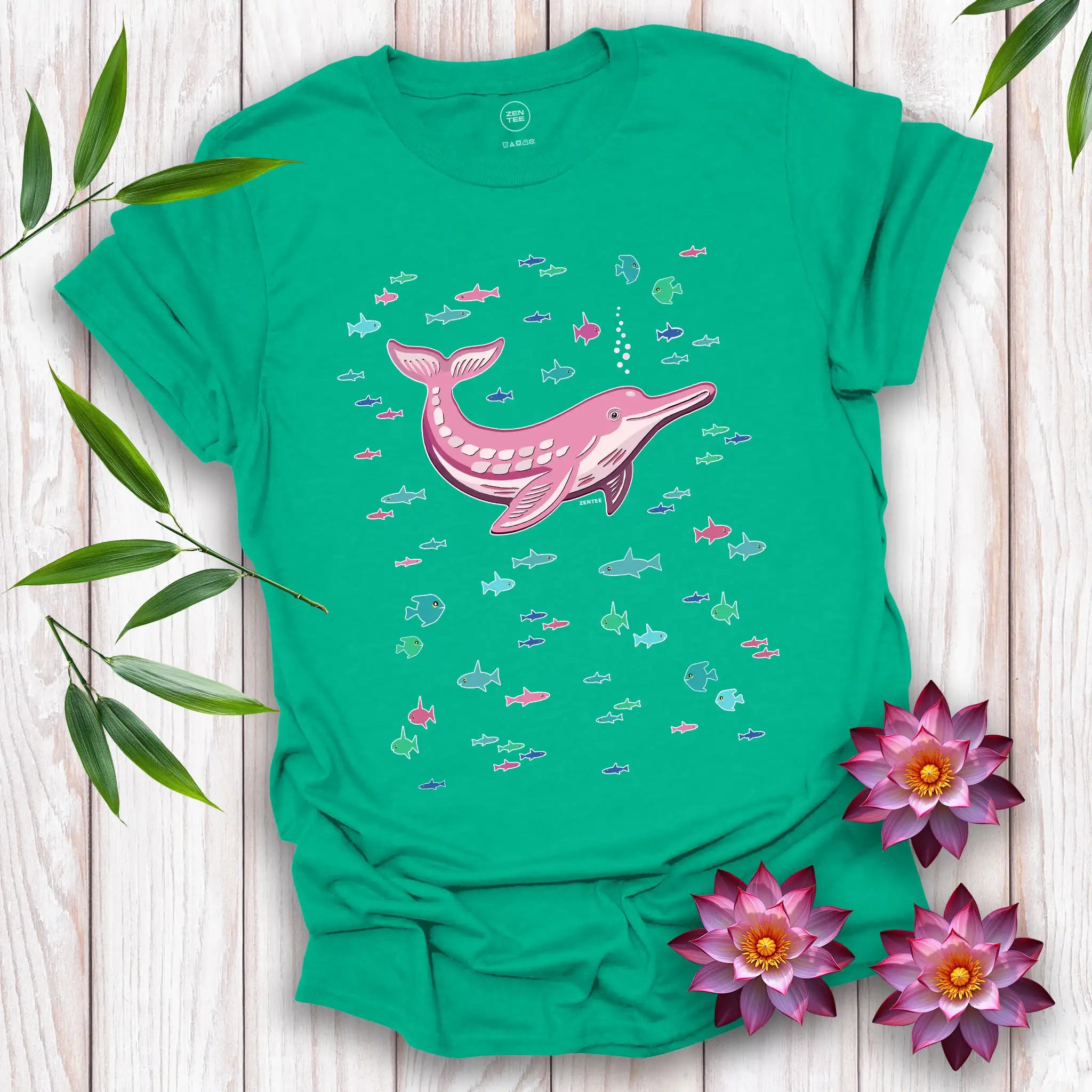 Amazon Spirits: Pink River Dolphin T-Shirt