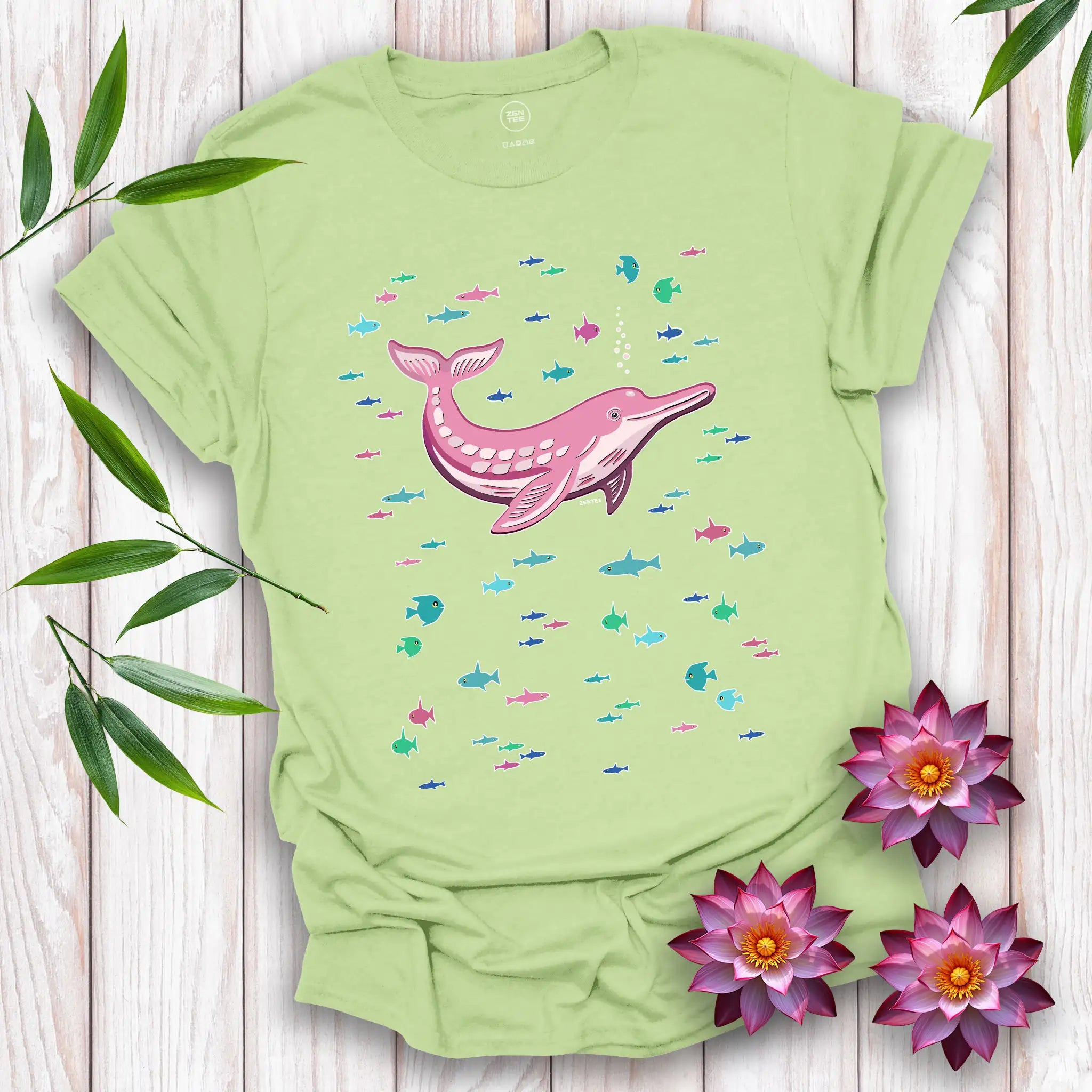 Amazon Spirits: Pink River Dolphin T-Shirt