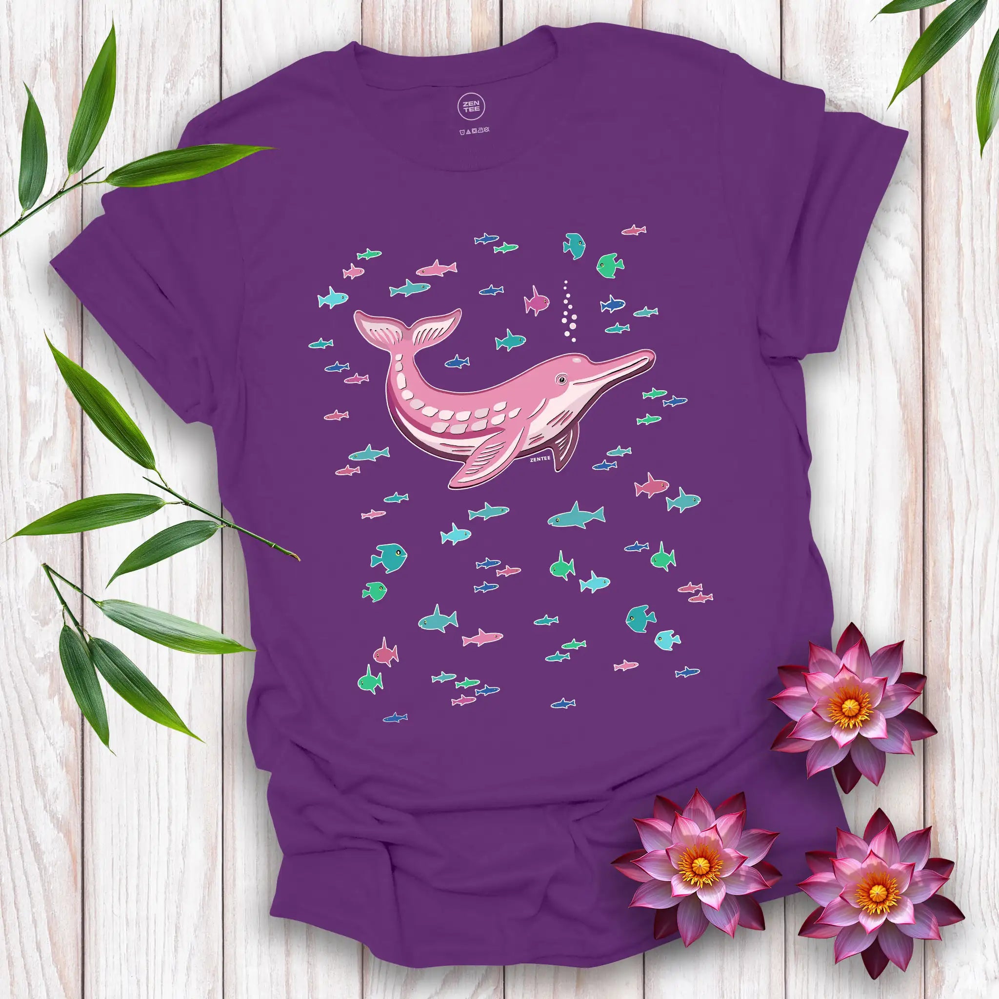 Amazon Spirits: Pink River Dolphin T-Shirt