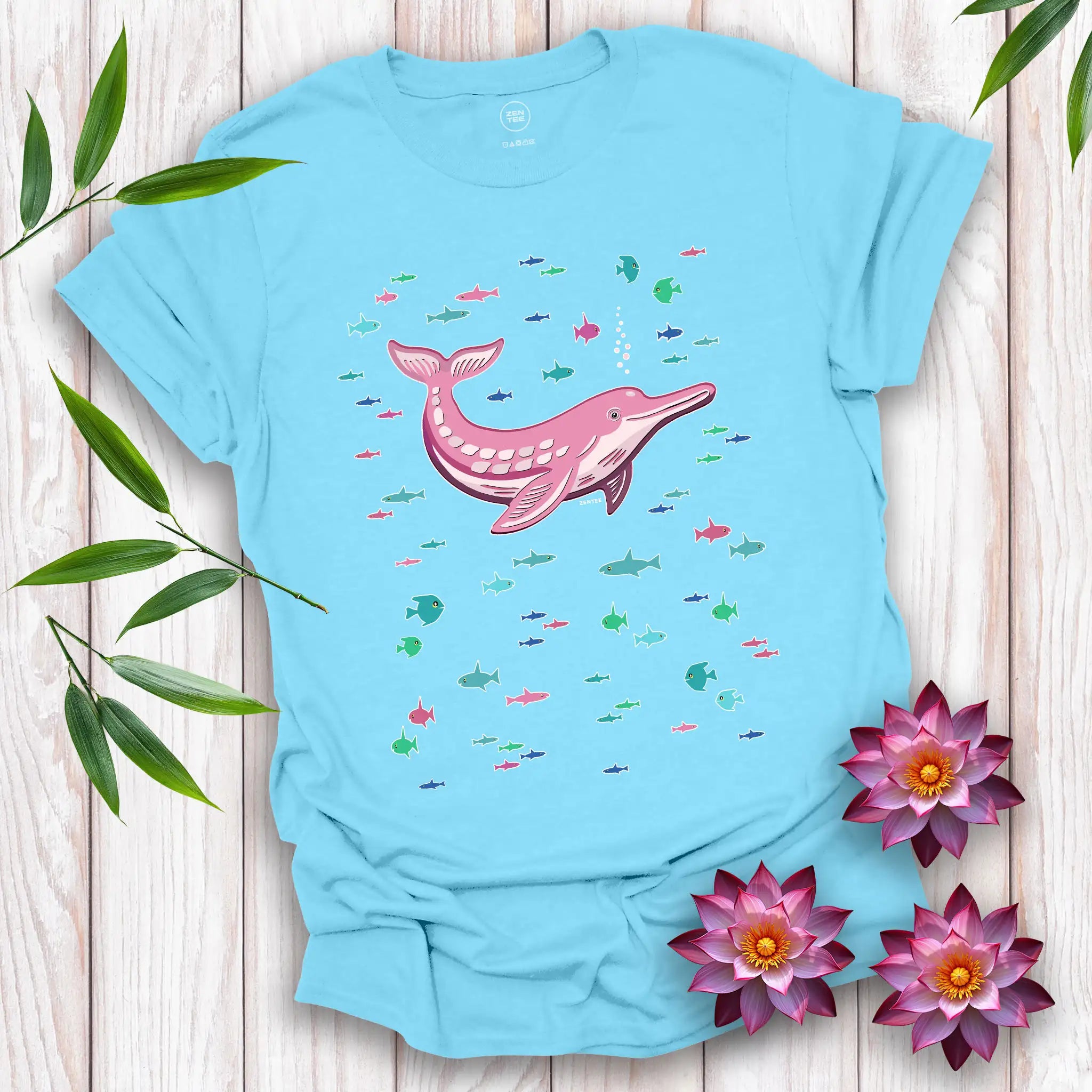 Amazon Spirits: Pink River Dolphin T-Shirt