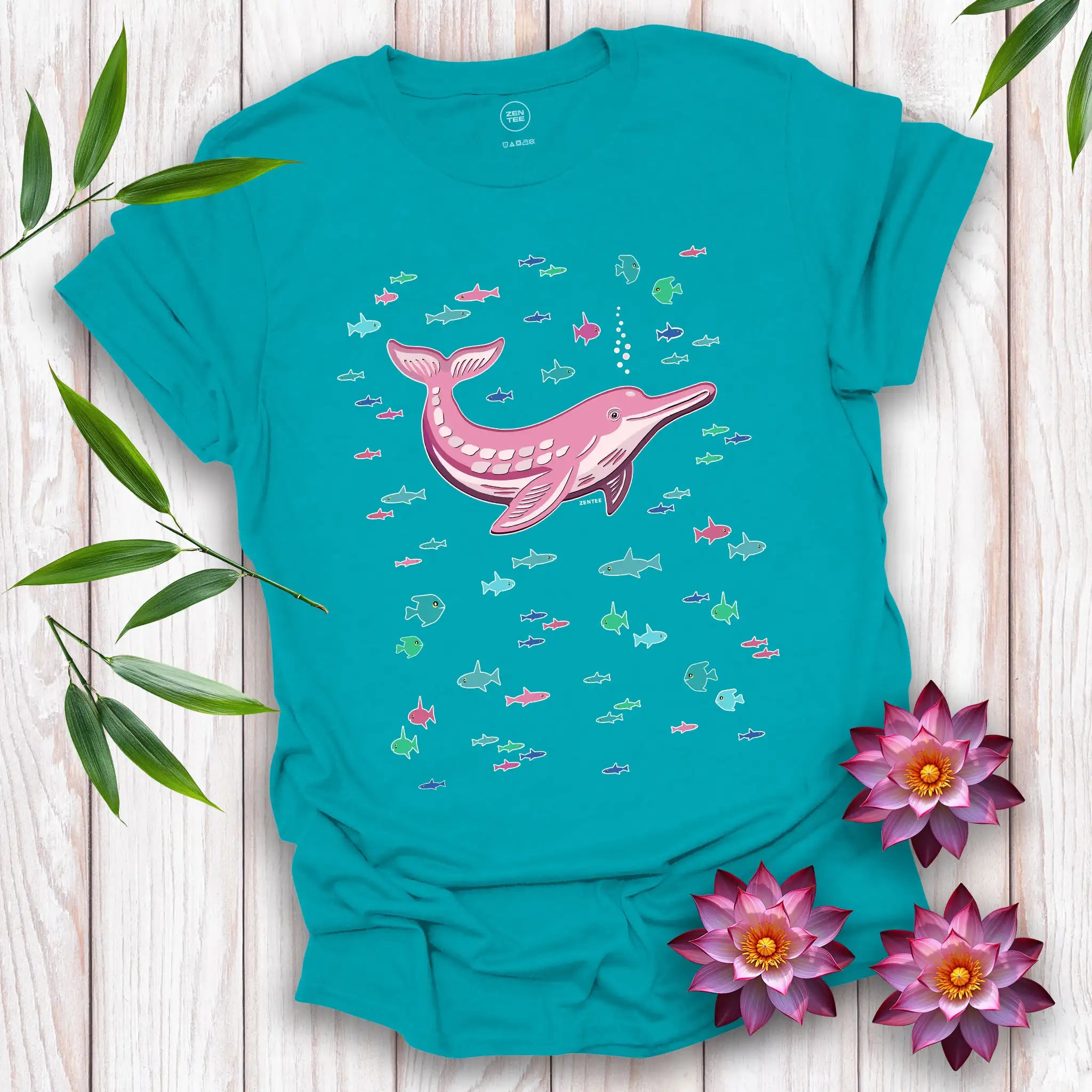 Amazon Spirits: Pink River Dolphin T-Shirt