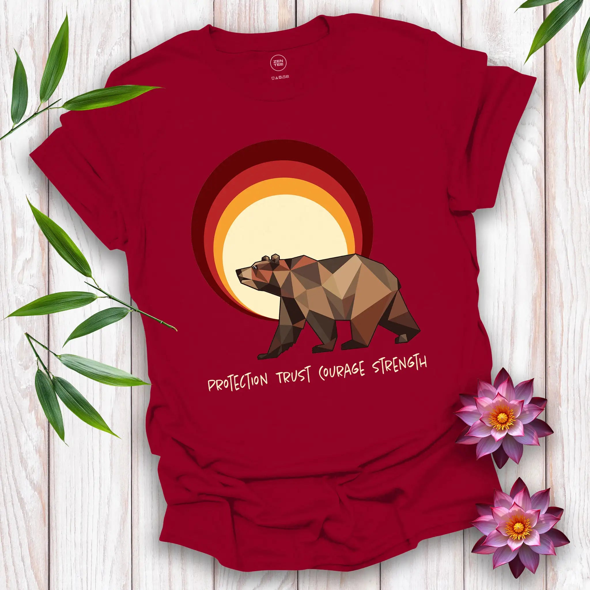Bear Spirit and Circles T-Shirt