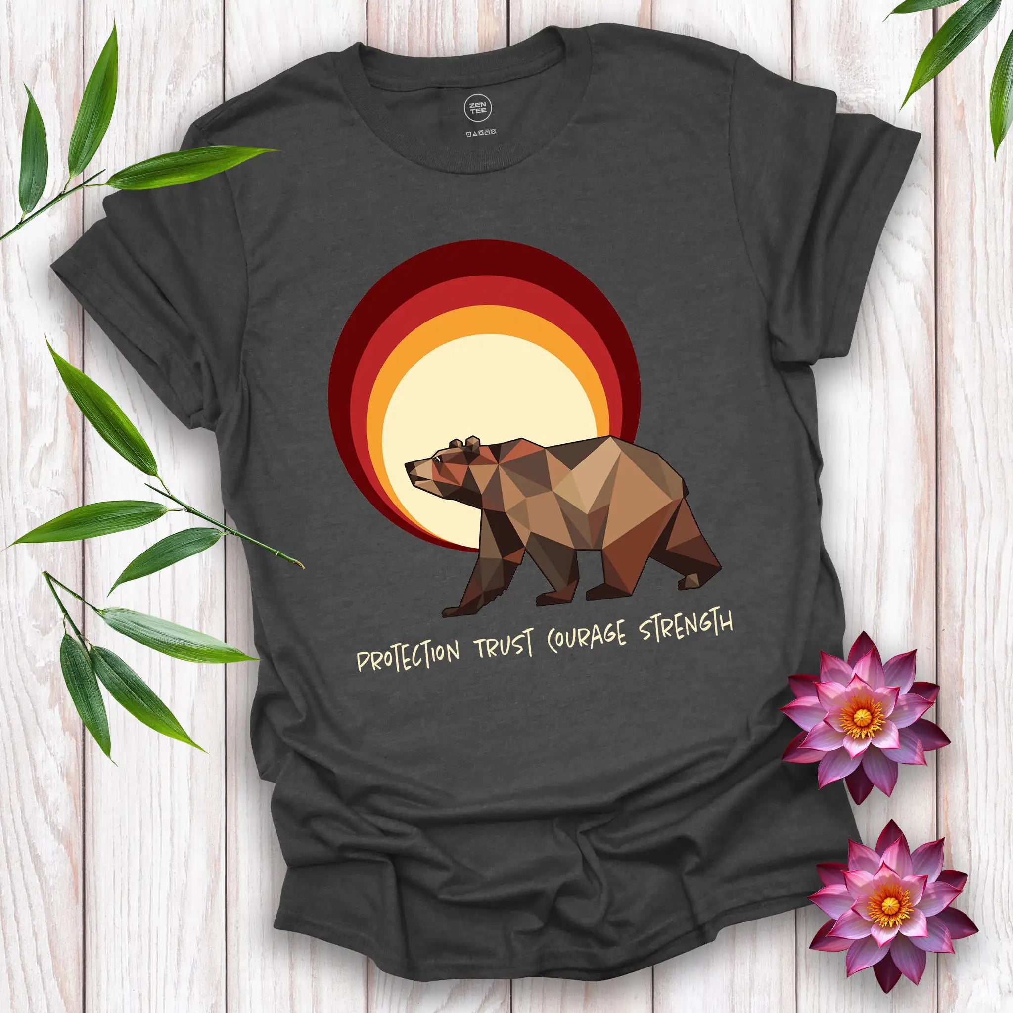 Bear Spirit and Circles T-Shirt