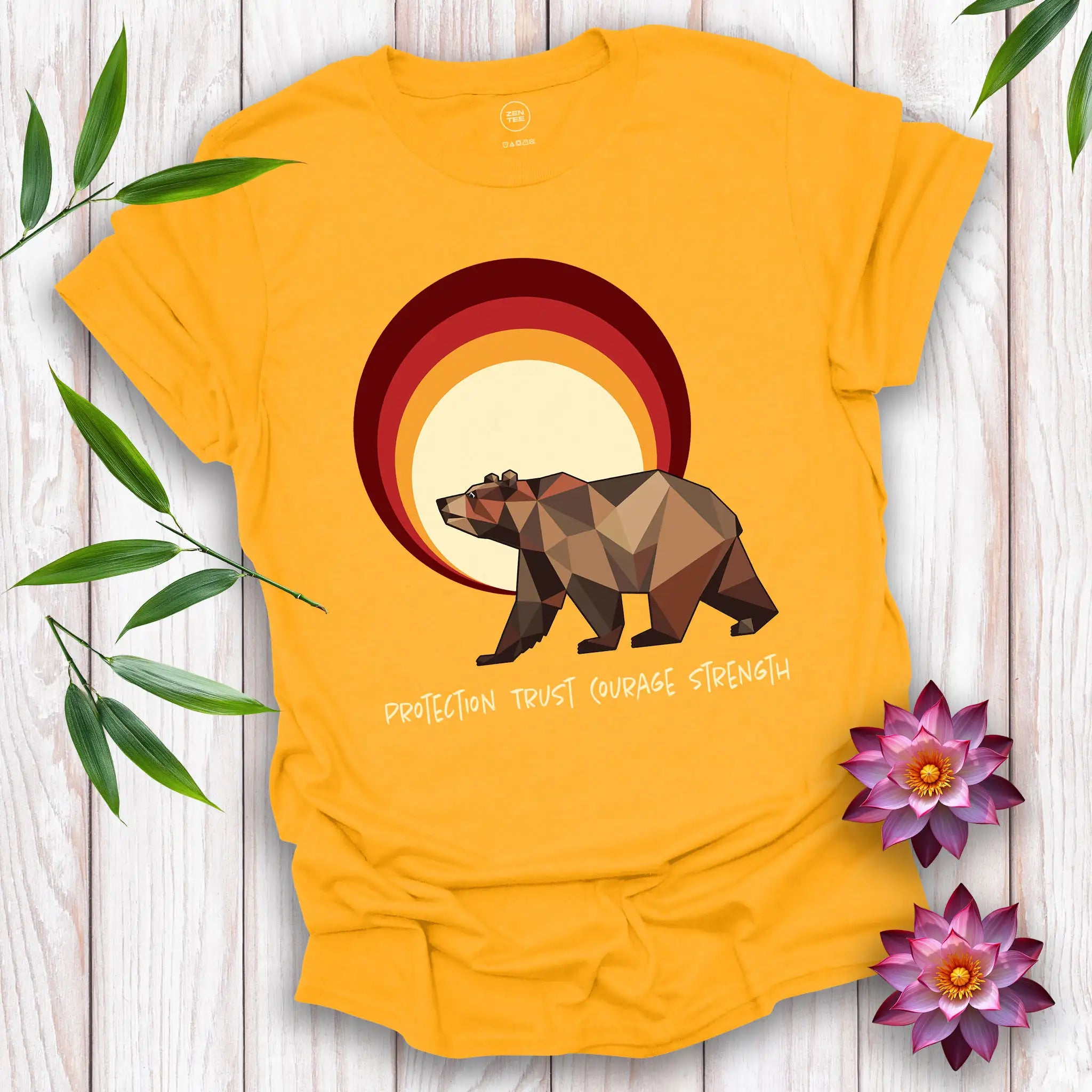 Bear Spirit and Circles T-Shirt