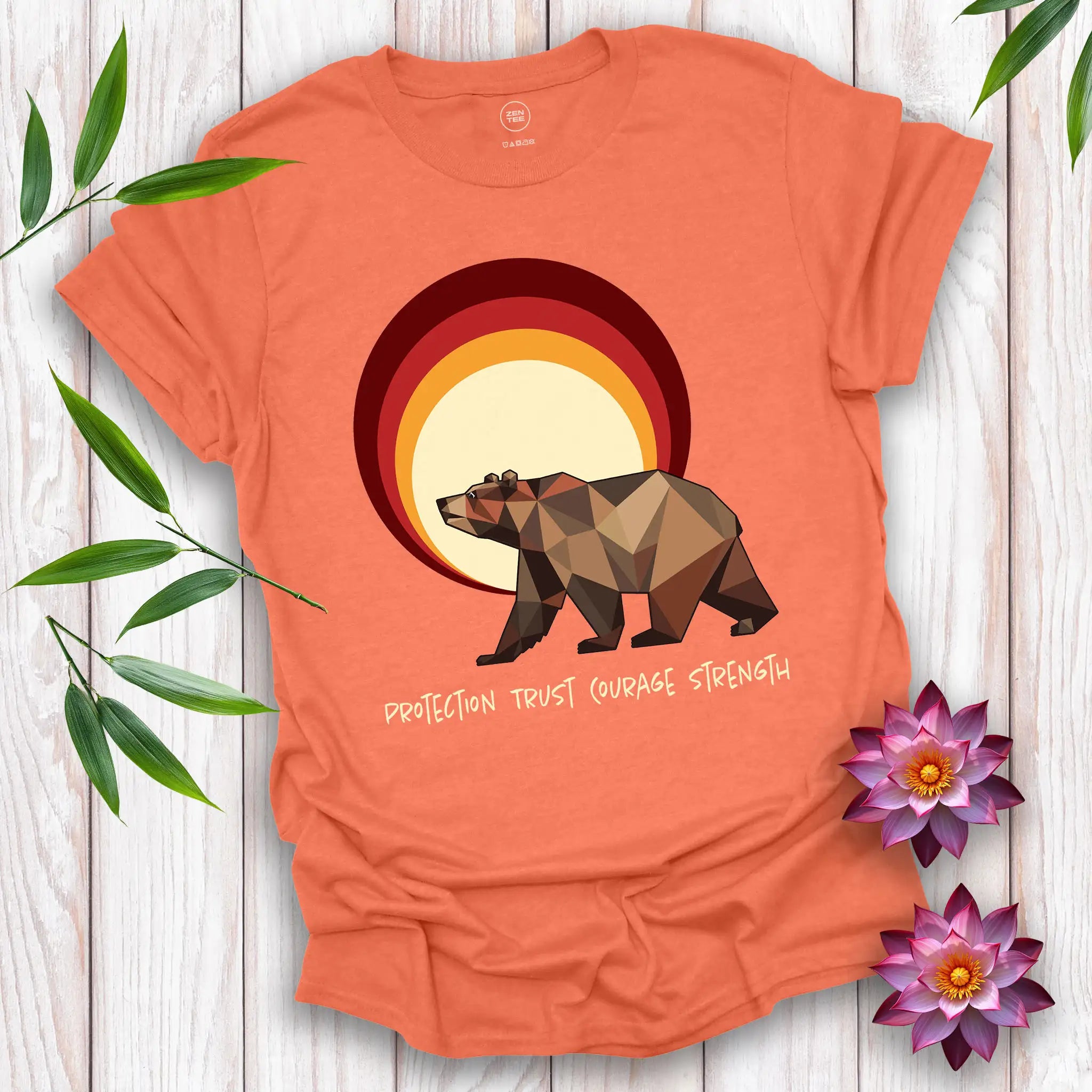 Bear Spirit and Circles T-Shirt
