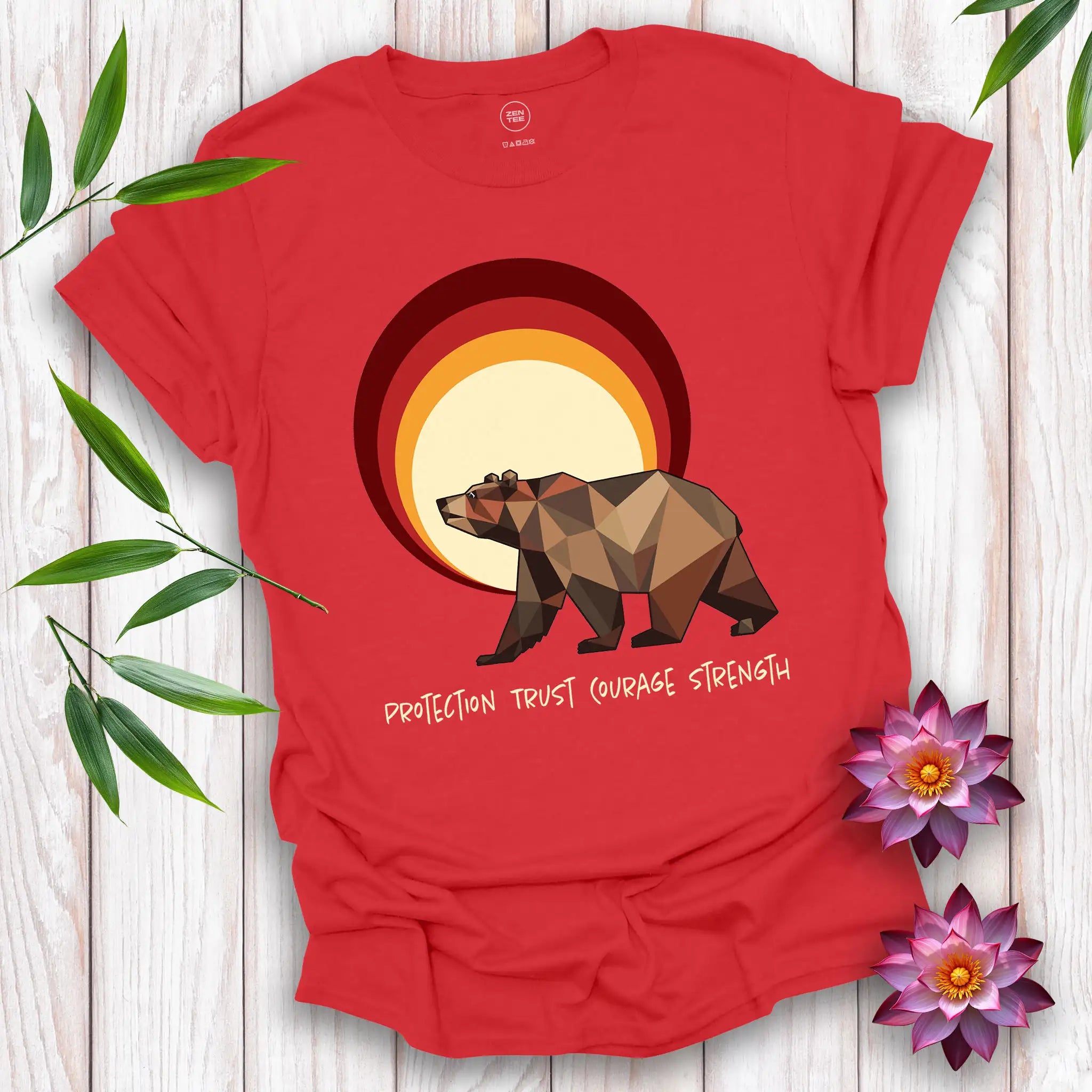 Bear Spirit and Circles T-Shirt