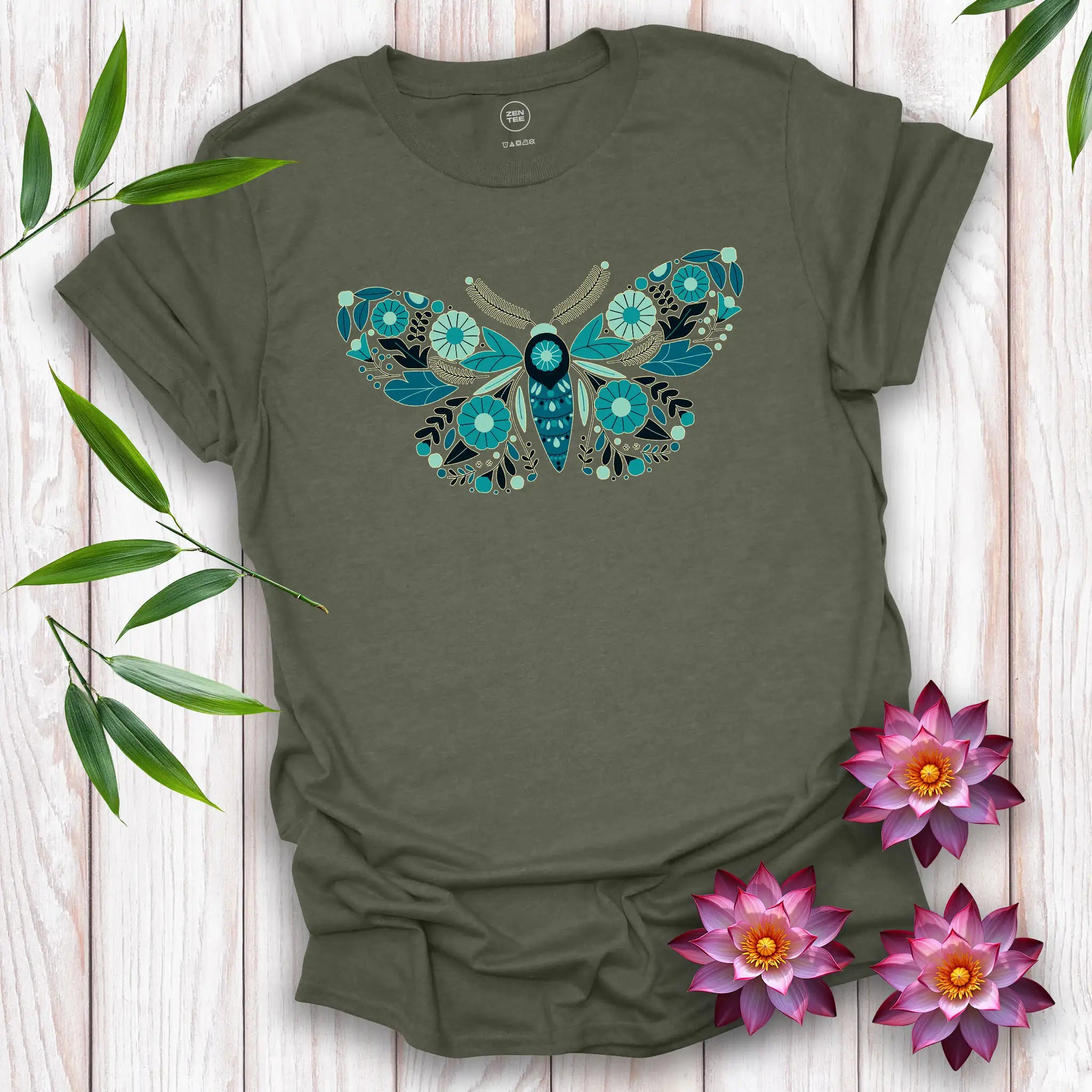 Flower Moth T-Shirt
