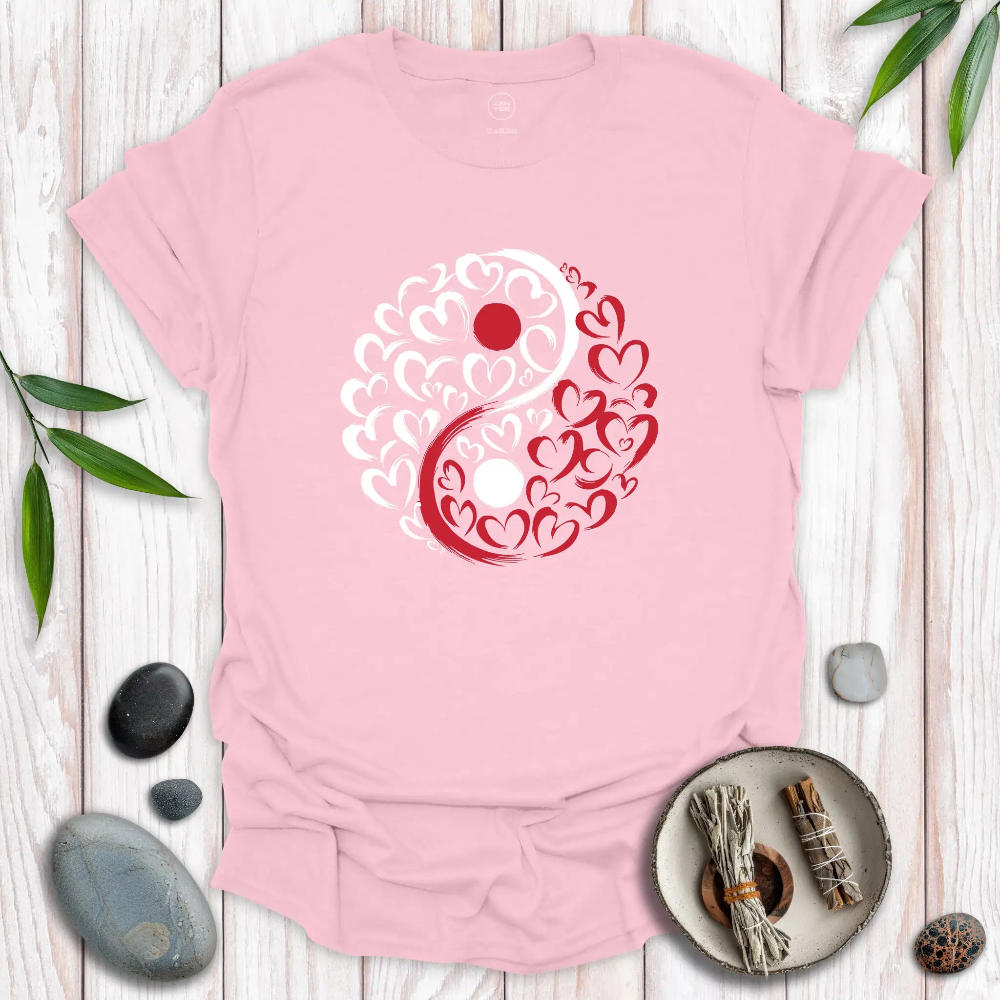 Heart Yin Yang T-Shirt