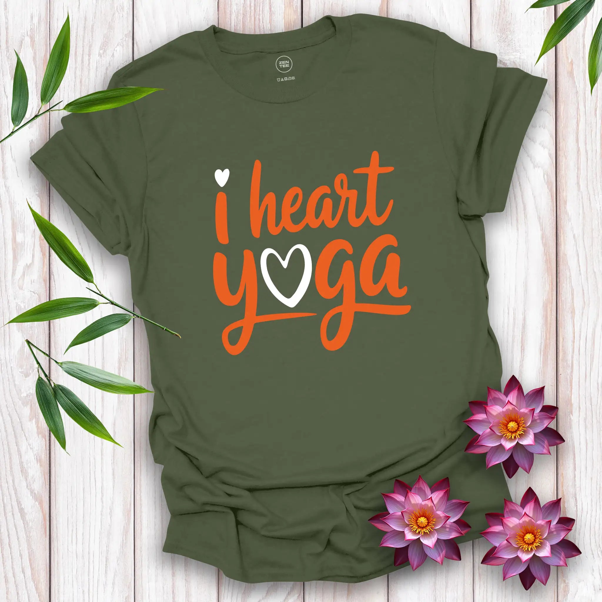 I Heart Yoga T-Shirt