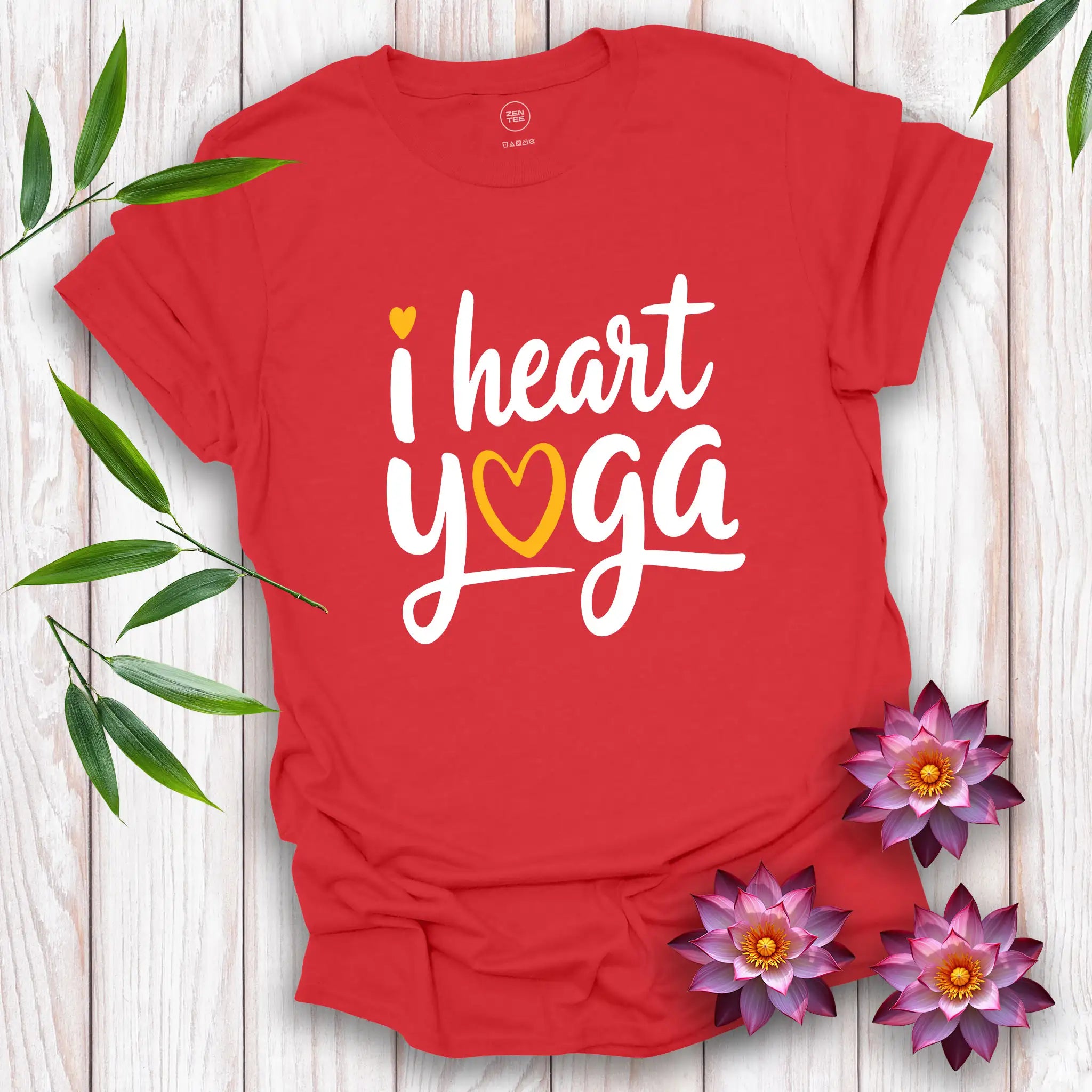 I Heart Yoga T-Shirt