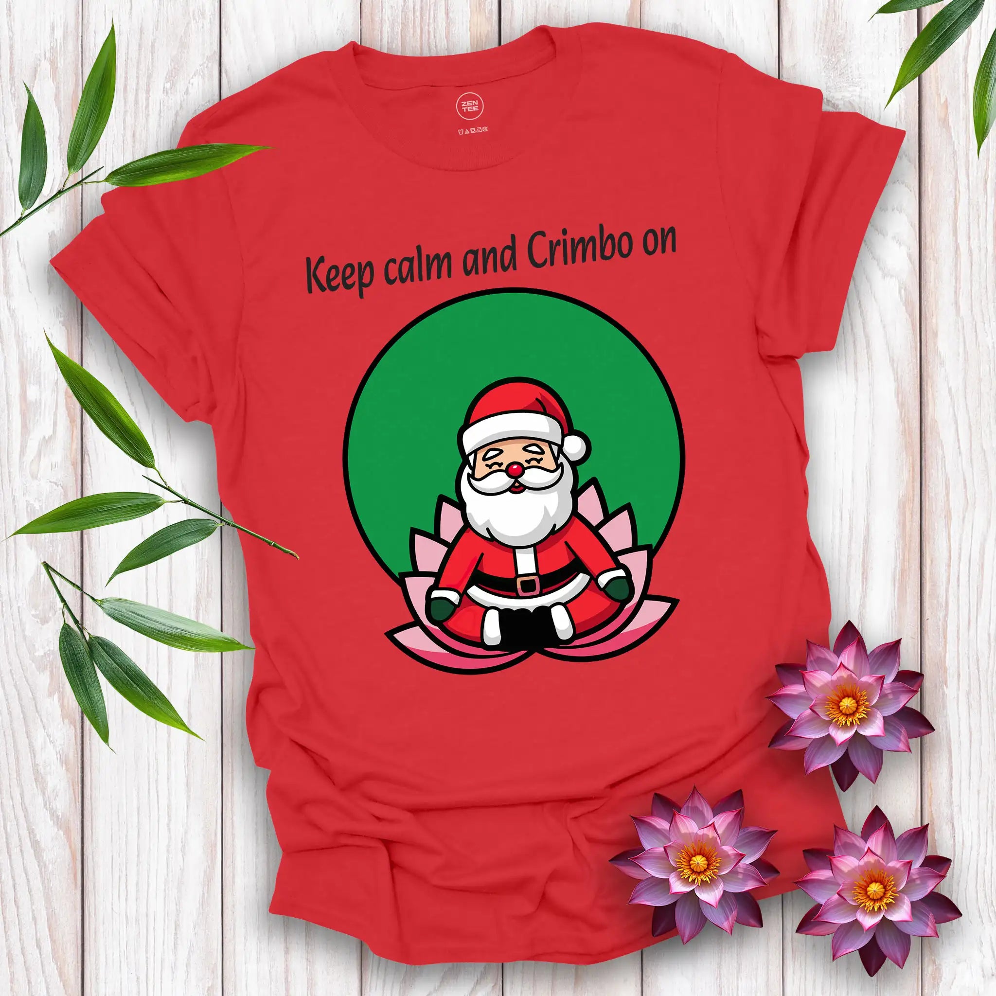 Keep Calm and Crimbo On T-Shirt