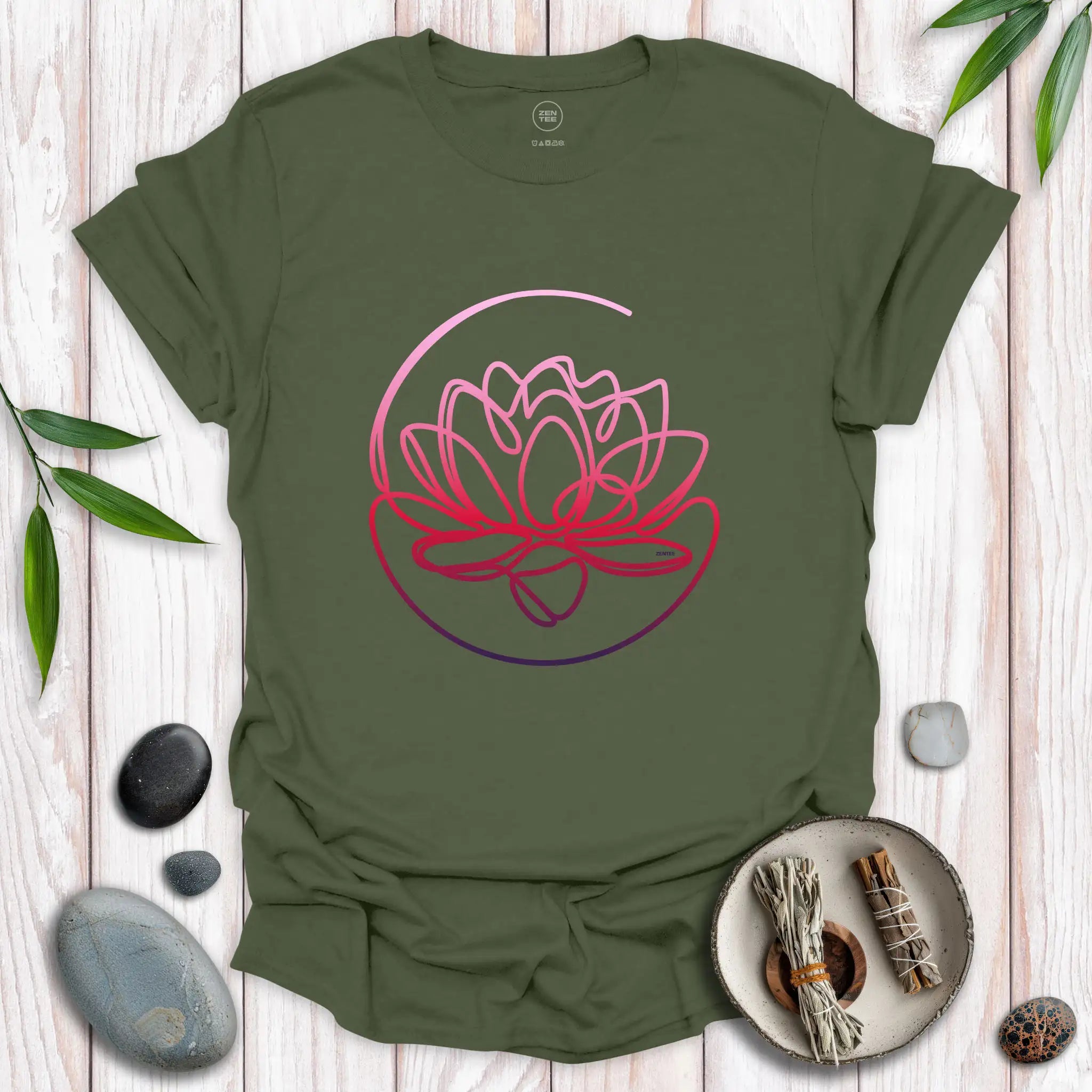 Lotus Scribble T-Shirt