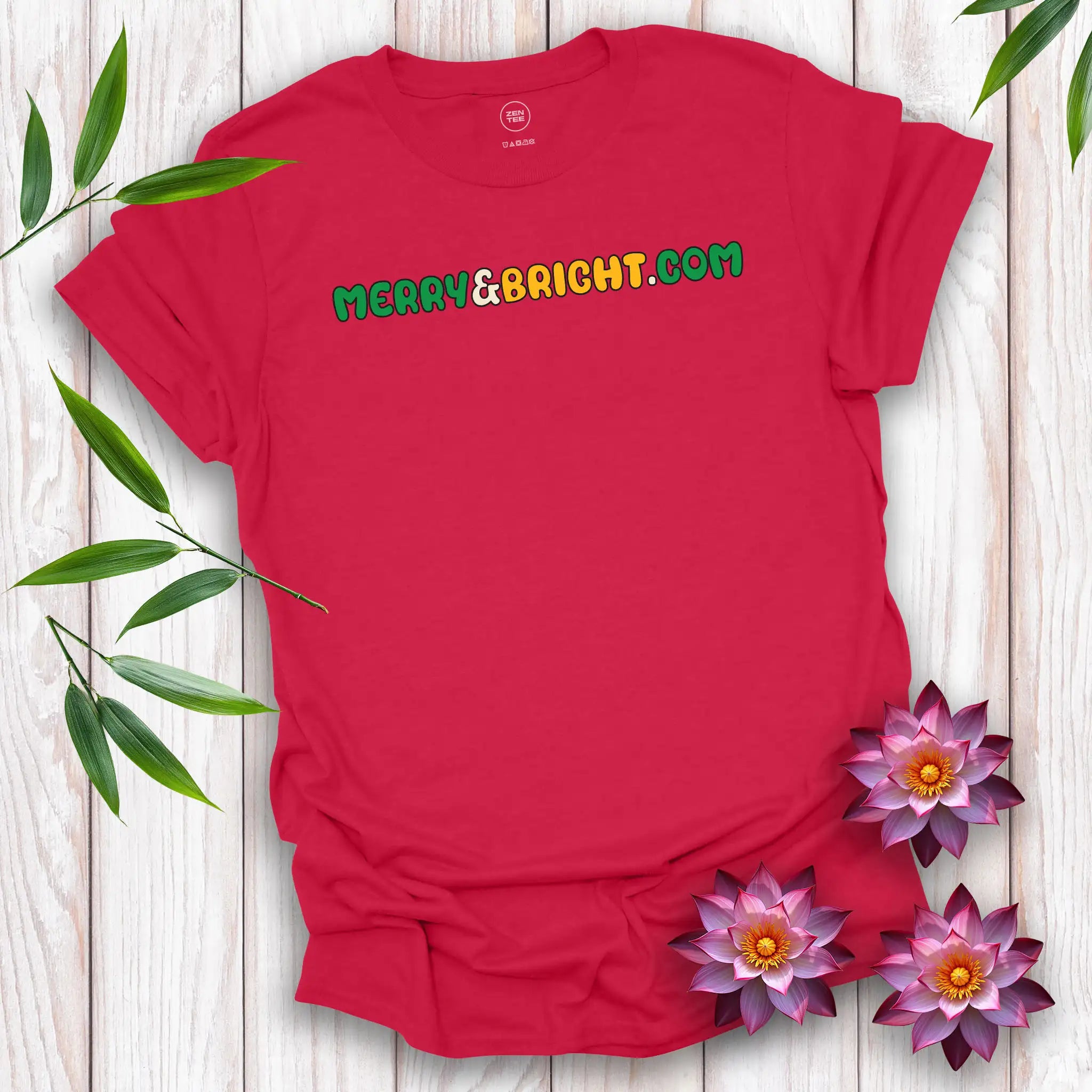 Merry & Bright Dot Com T-Shirt