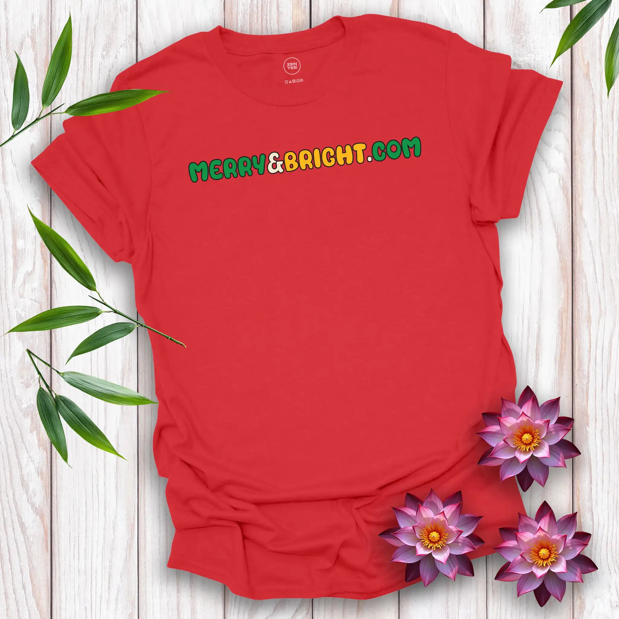 Merry & Bright Dot Com T-Shirt