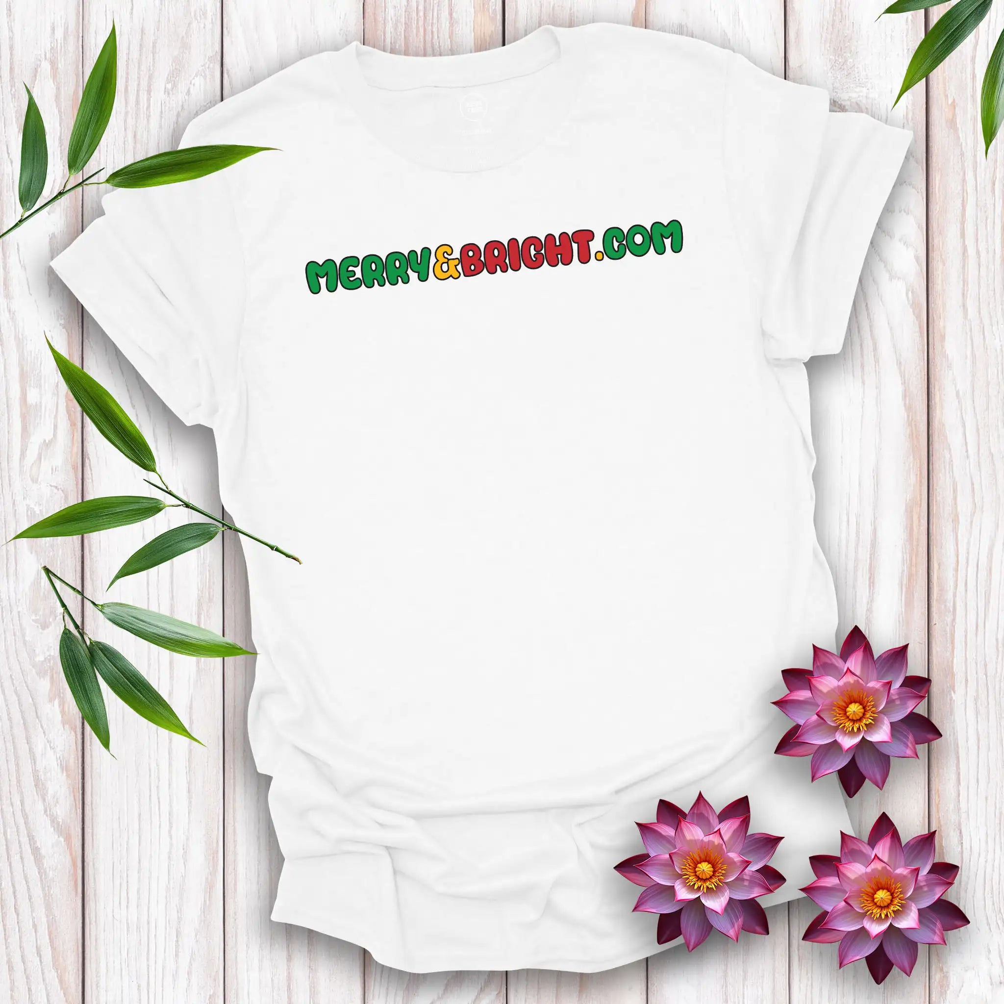 Merry & Bright Dot Com T-Shirt