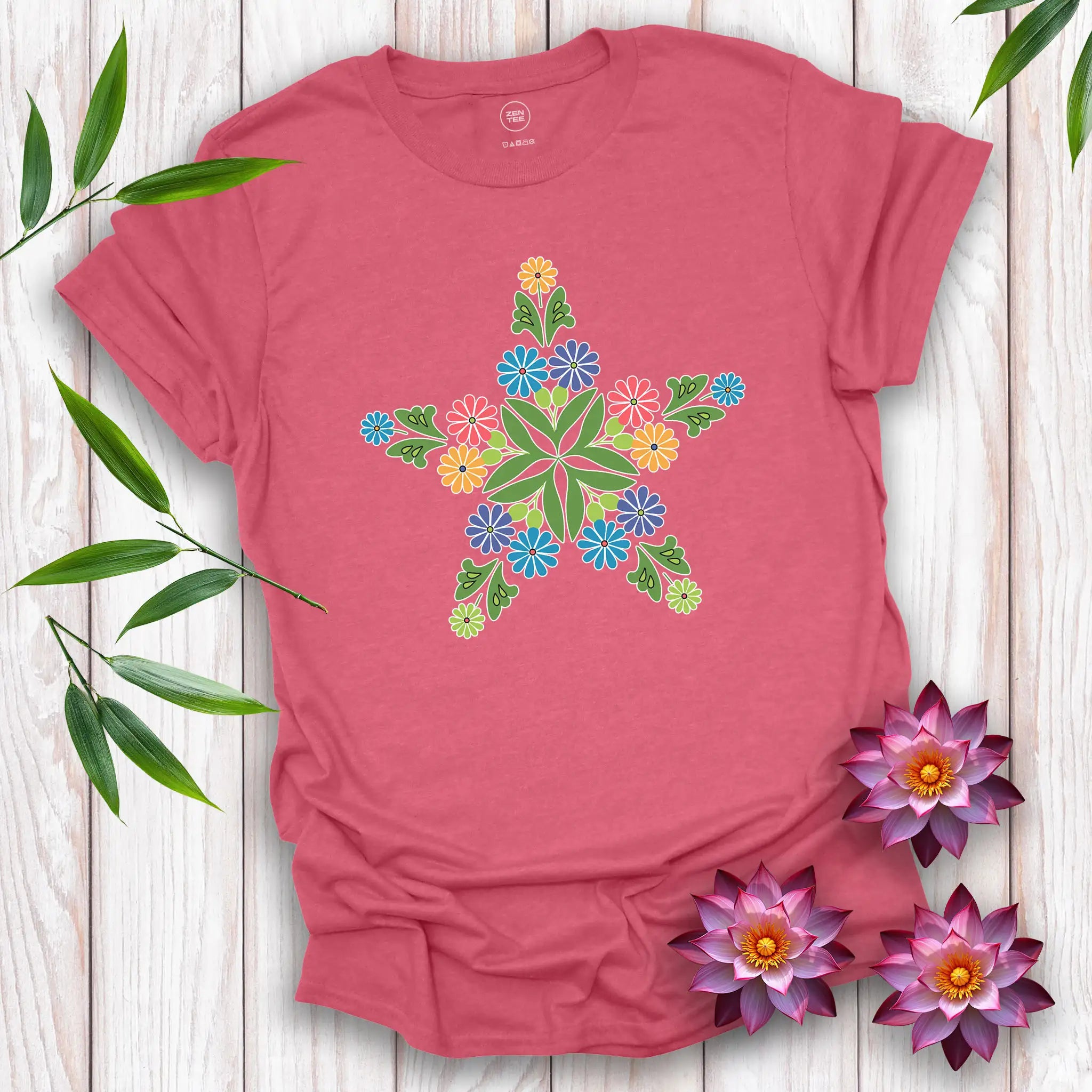 Floral Star T-Shirt