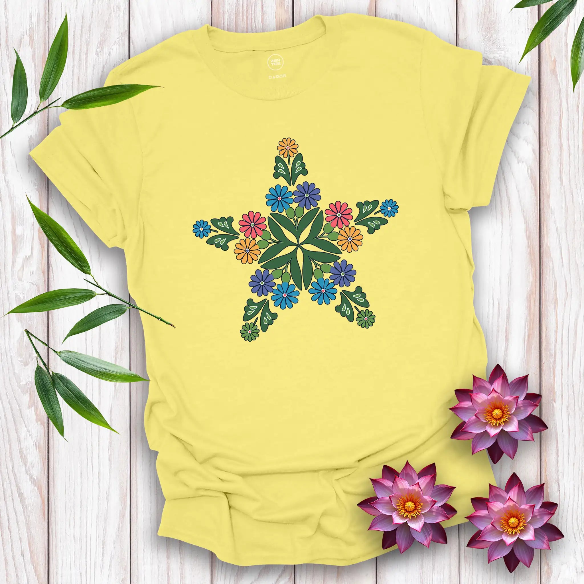Floral Star T-Shirt
