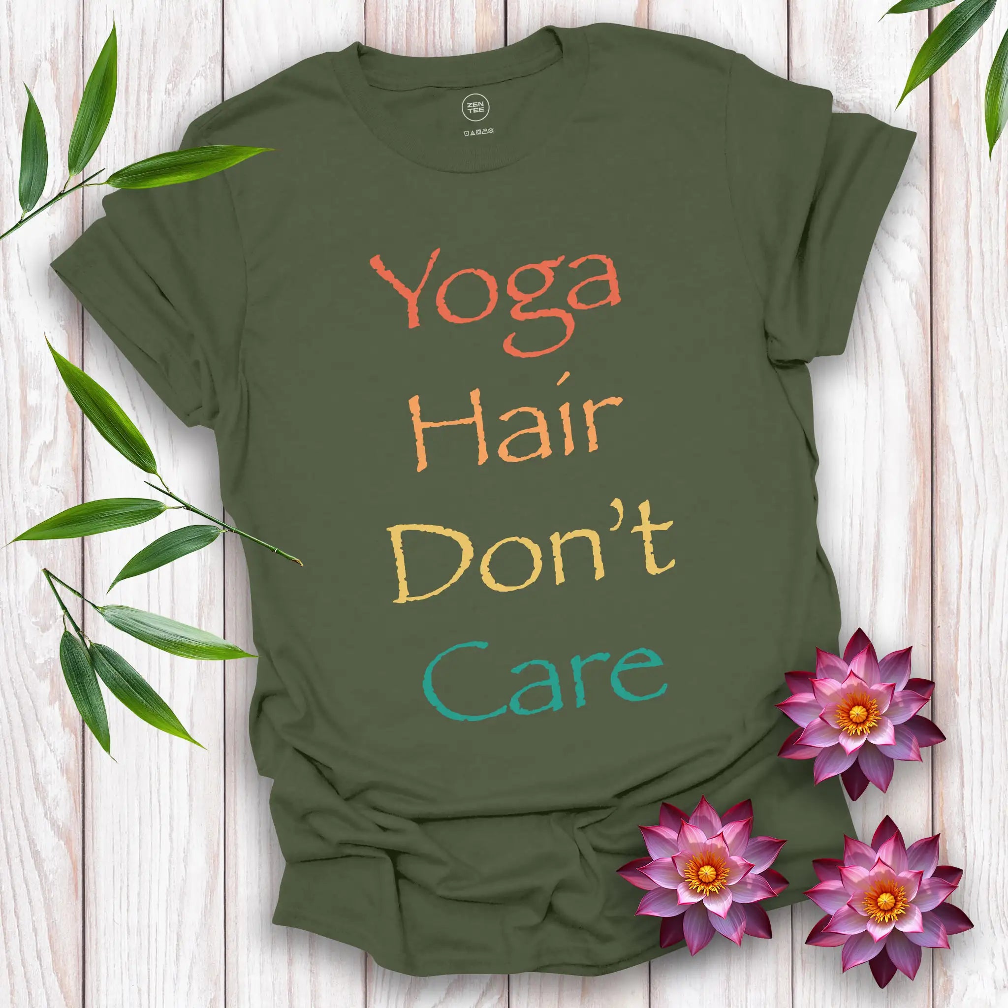 Yoga Hair Don't Care T-Shirt