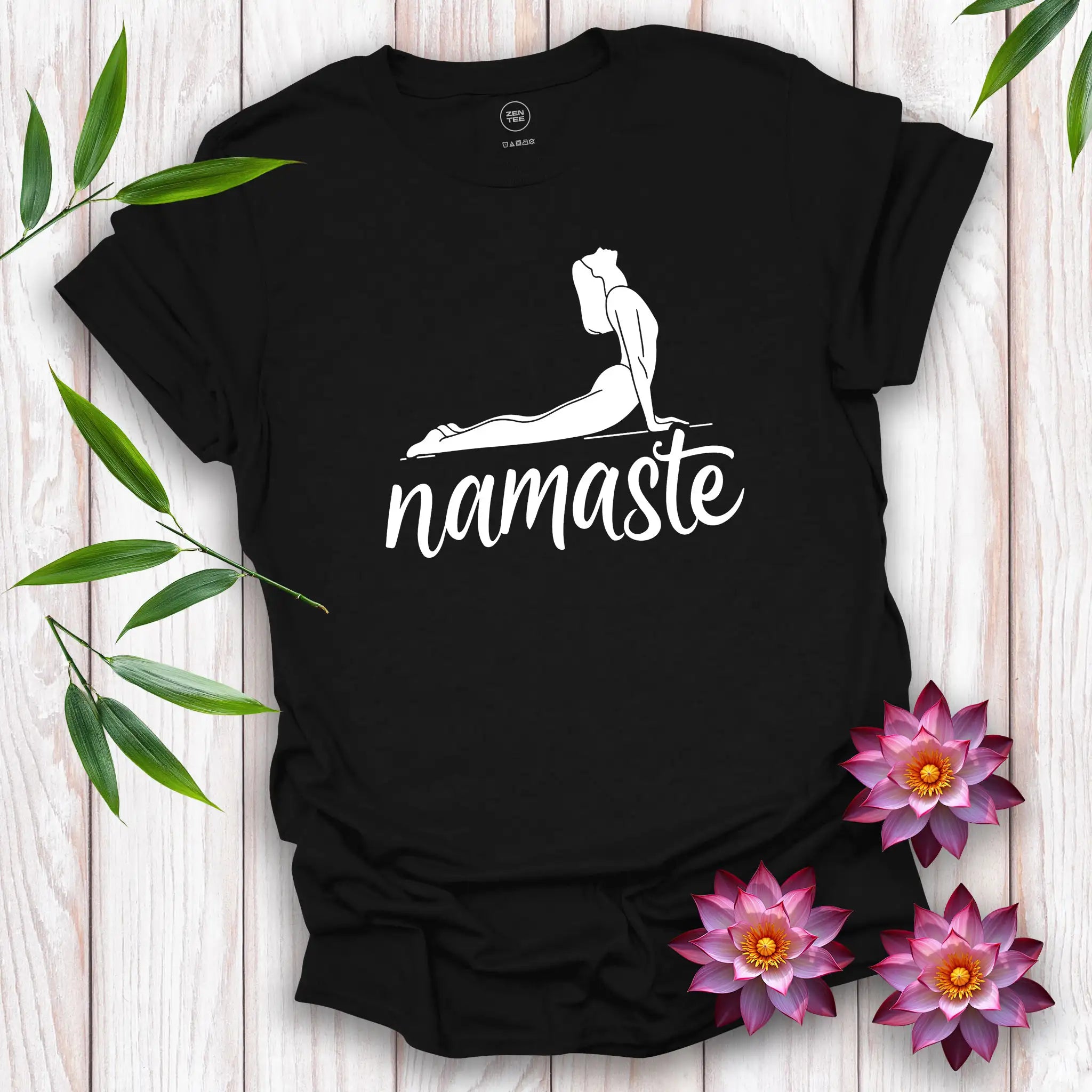 Bhujangasana Namaste T-Shirt