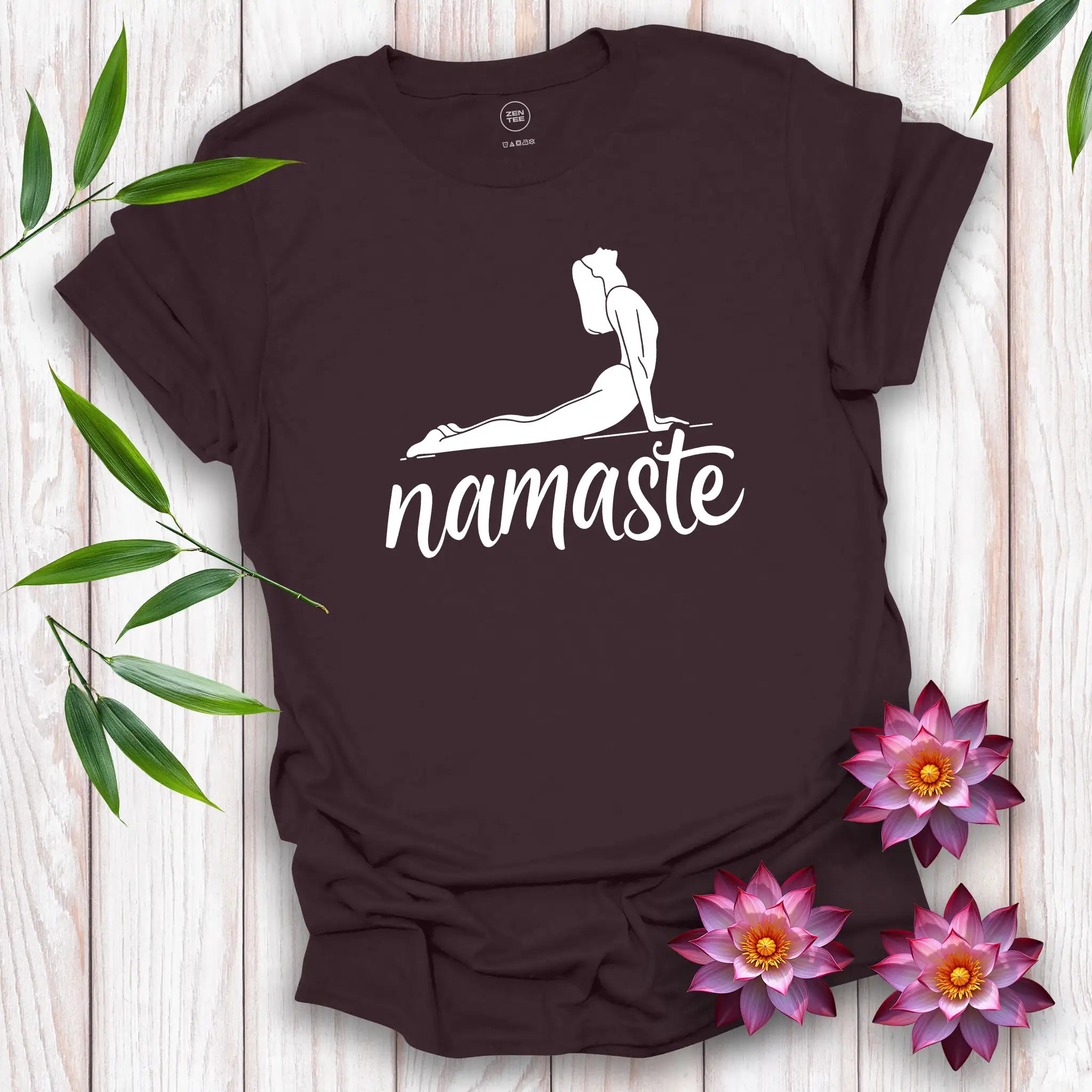 Bhujangasana Namaste T-Shirt