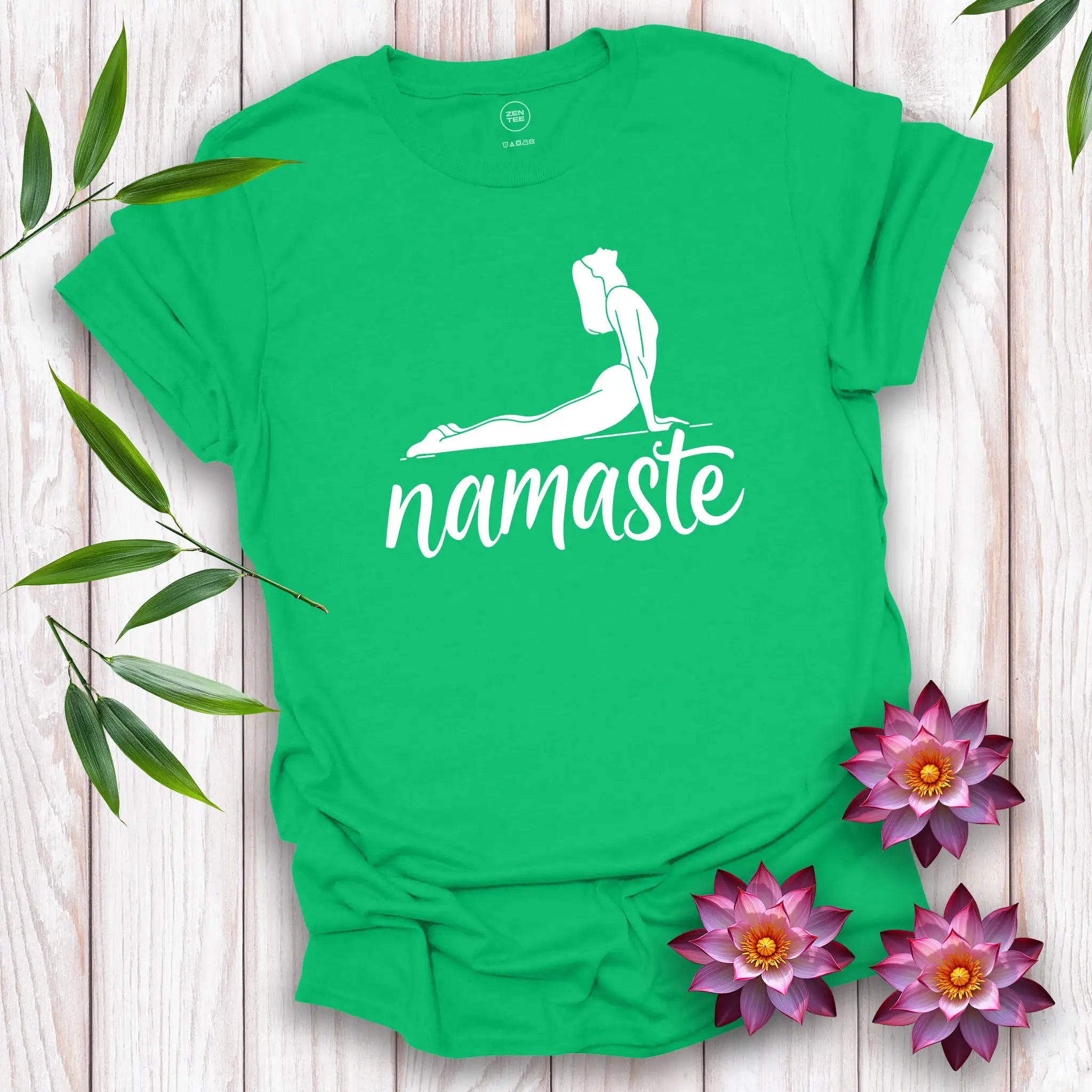 Bhujangasana Namaste T-Shirt