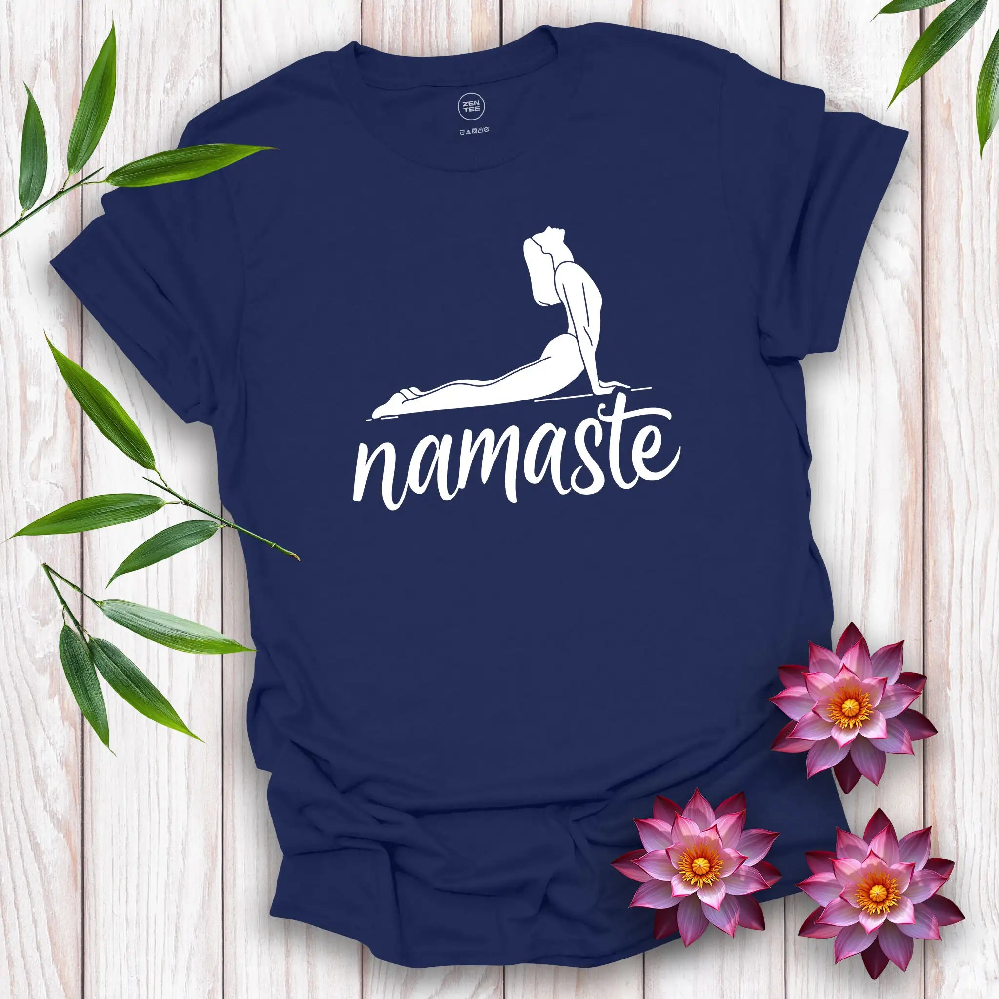 Bhujangasana Namaste T-Shirt