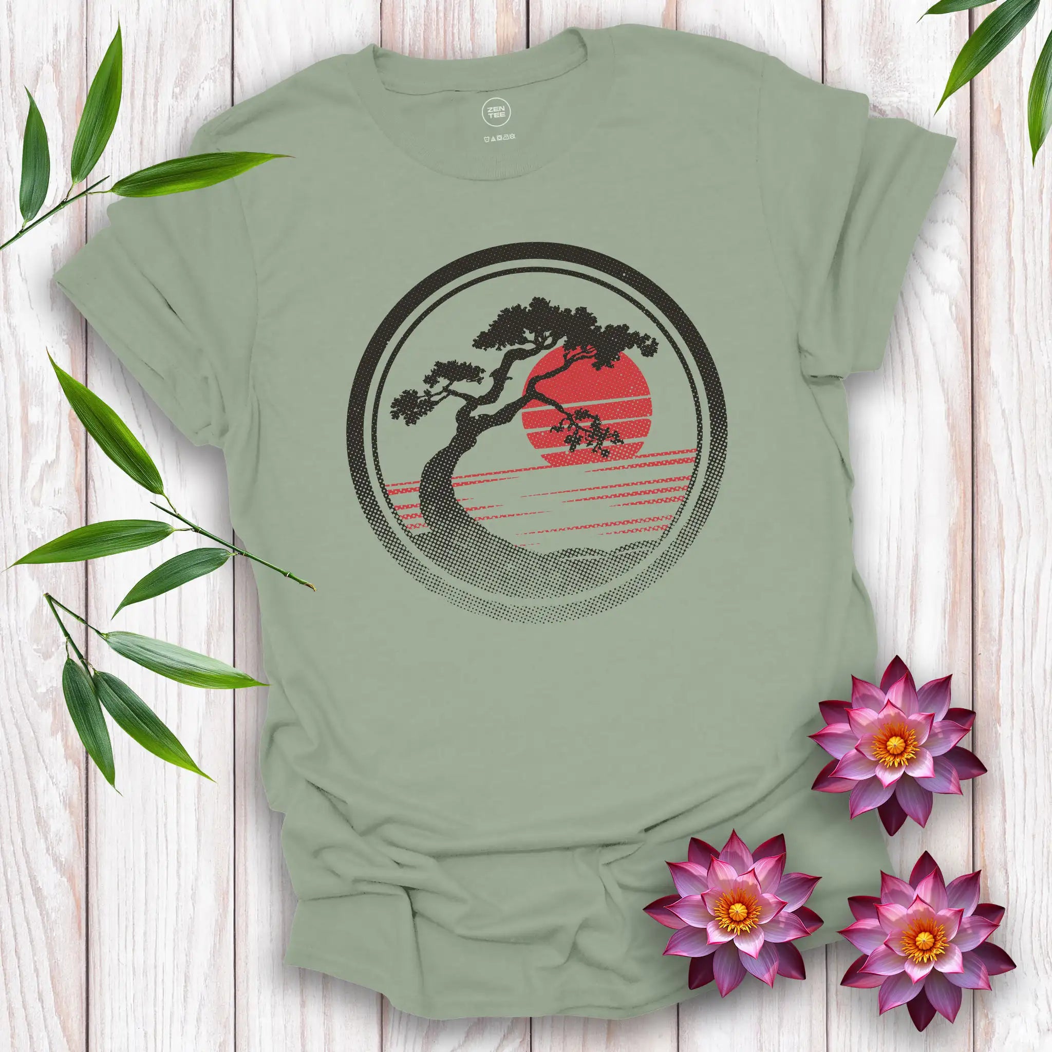 Bonsai Red Sunset T-Shirt