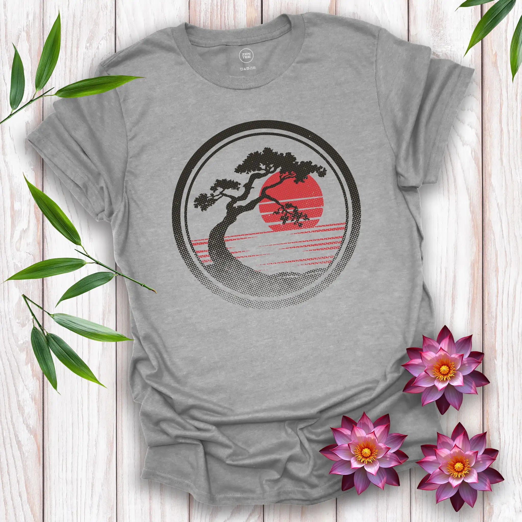 Bonsai Red Sunset T-Shirt