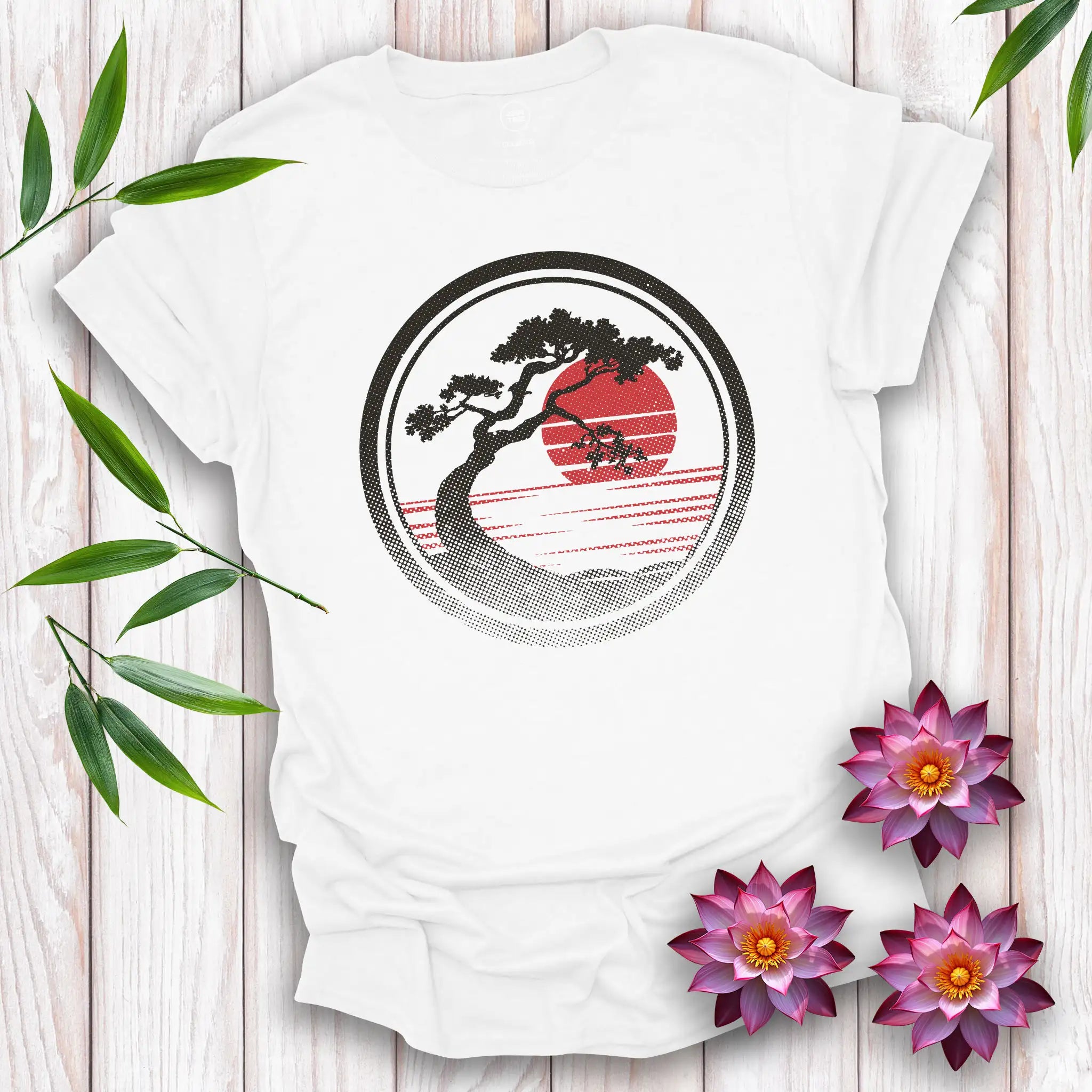 Bonsai Red Sunset T-Shirt