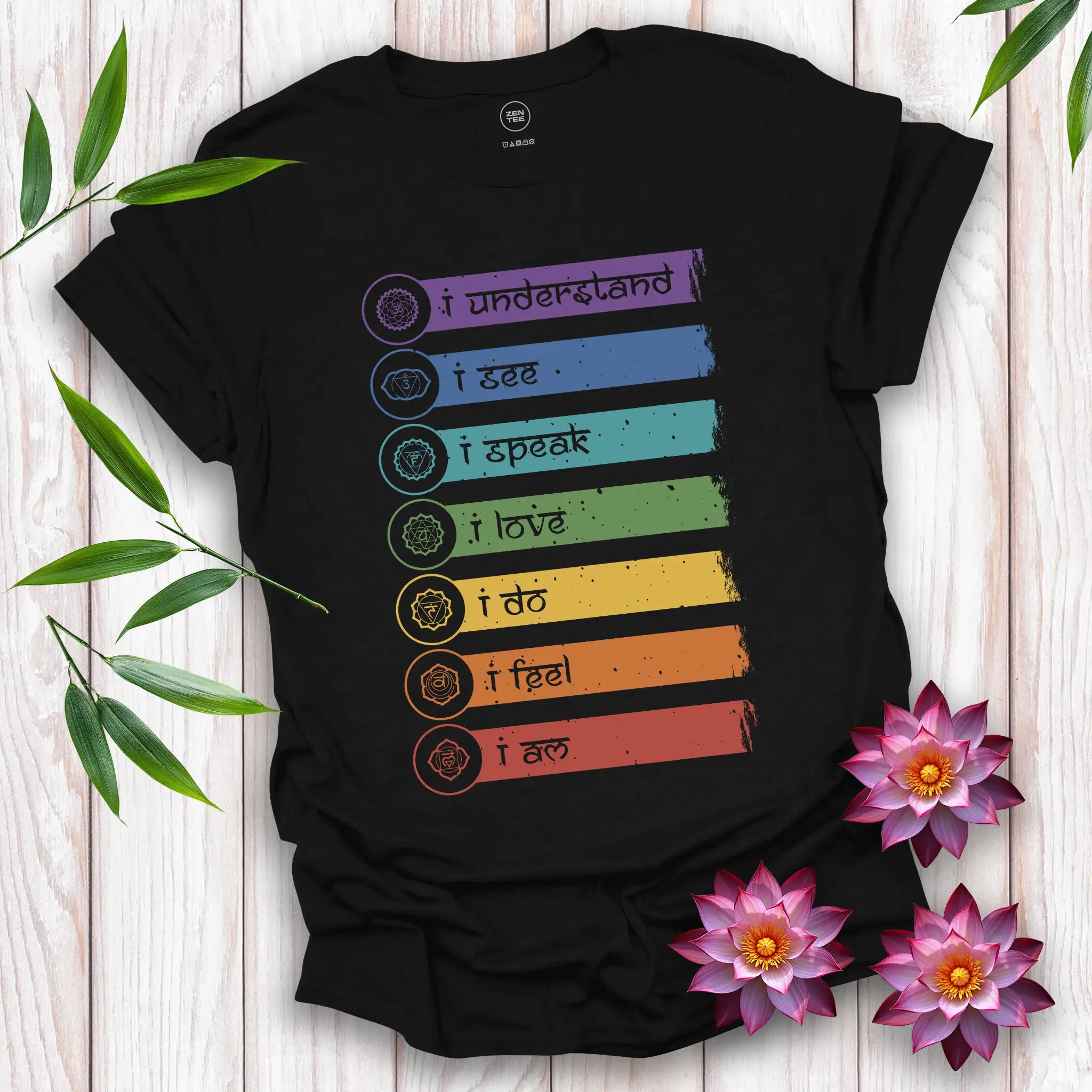 Chakras Affirmation T-Shirt